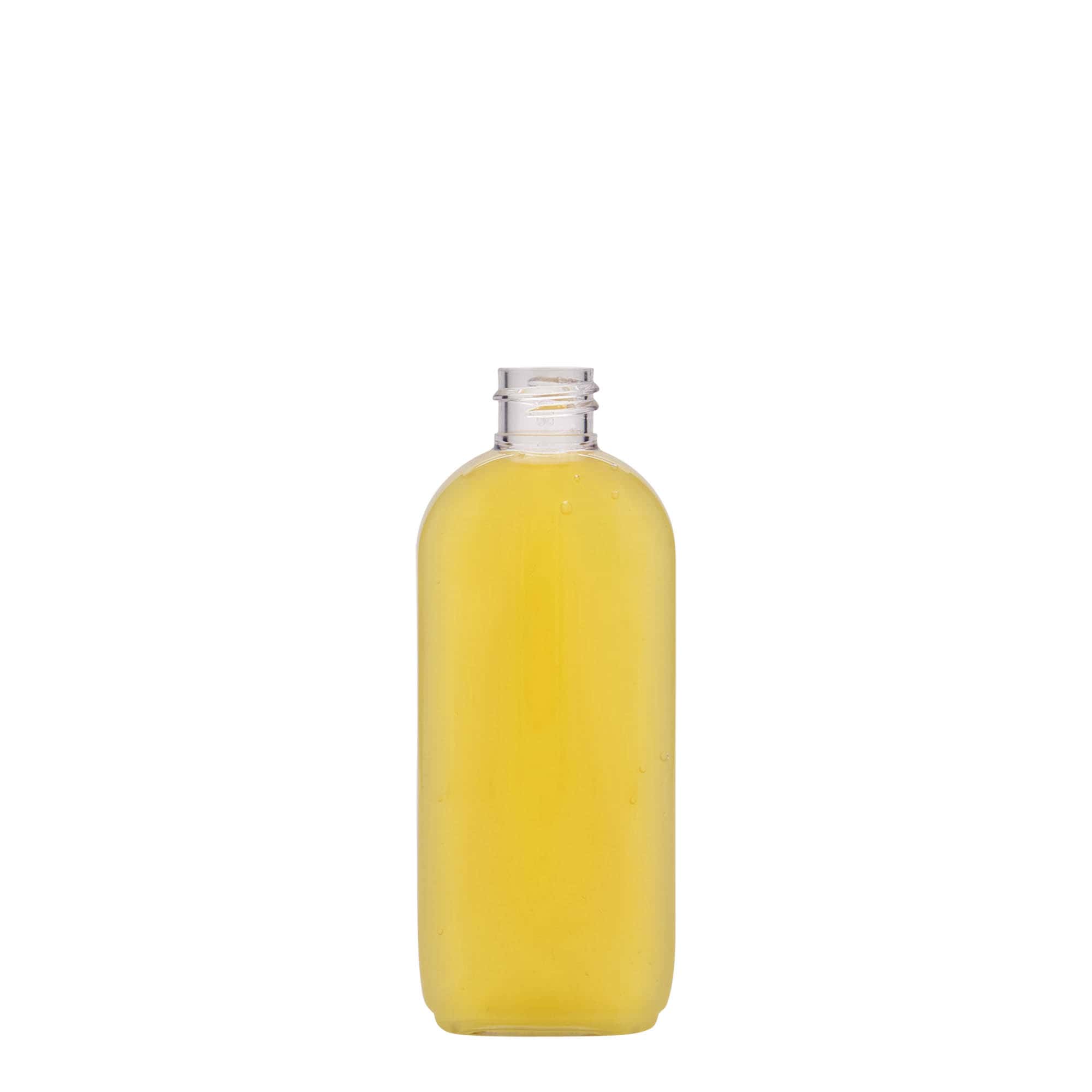 Shishe PET 100 ml 'Iris', ovale, plastikë, gojë: 20/410