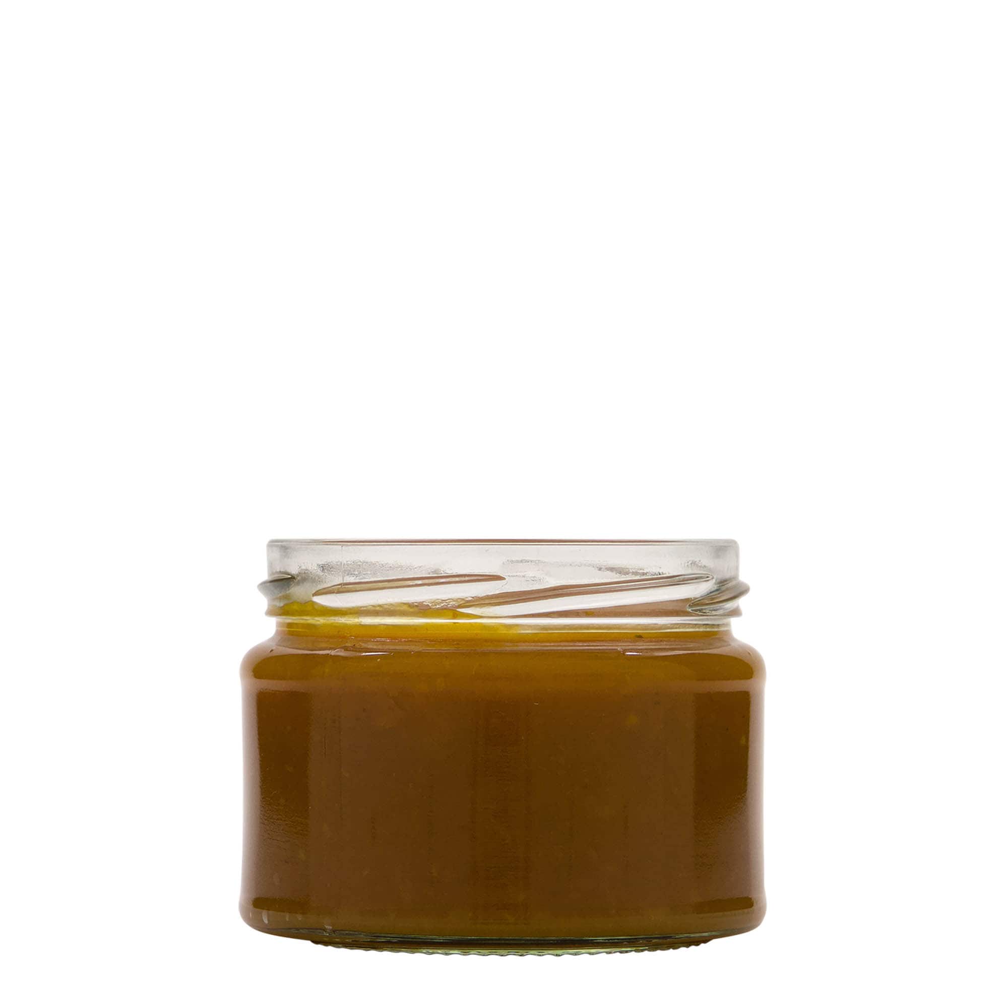 280 ml gotë rrethore e sheshtë, gojë: Twist-Off (TO 82) 280 ml gotë rrethore e sheshtë, gojë: Twist-Off (TO 82)