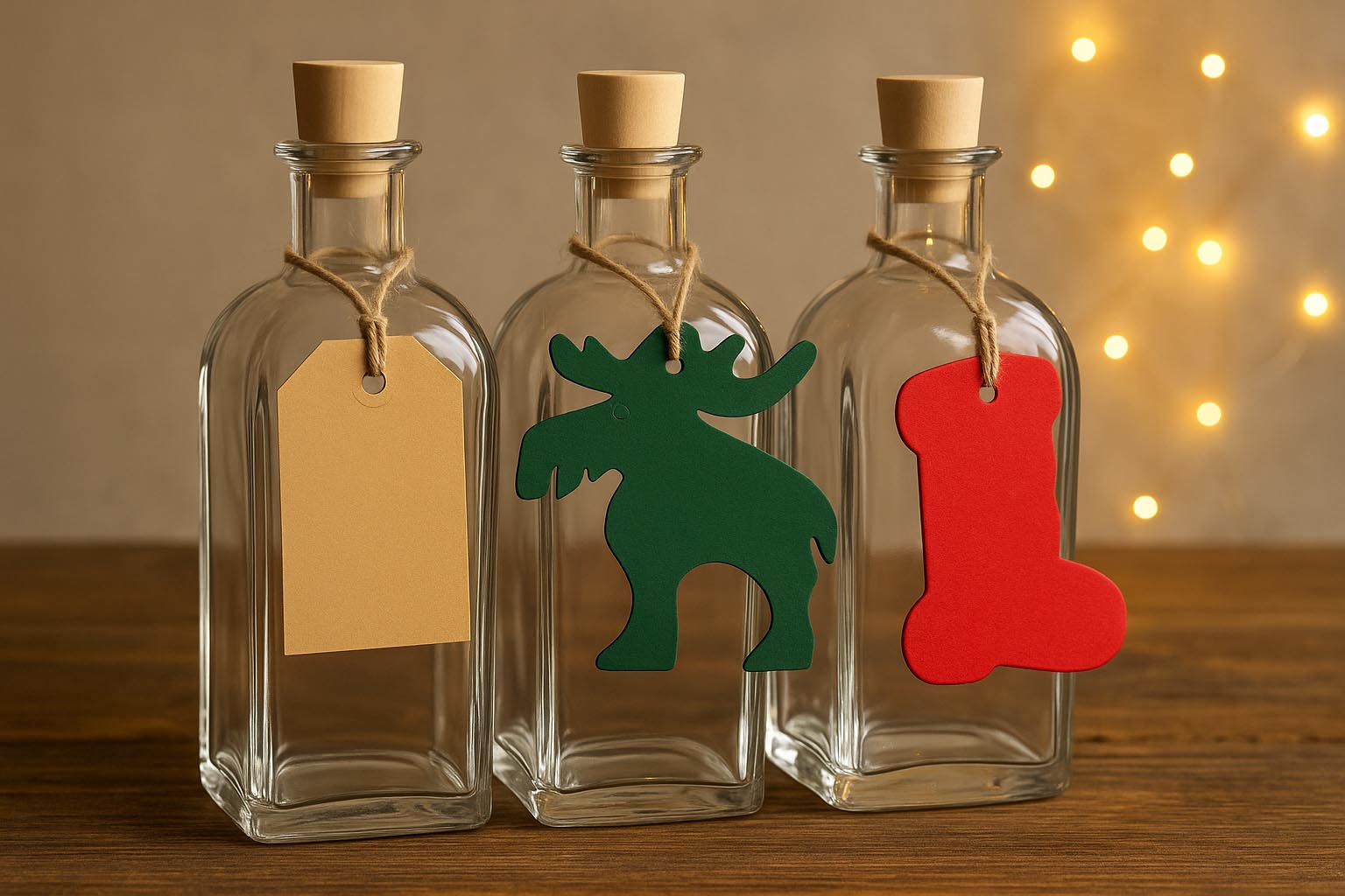 Etiketë varëse katrore, kafe Etiketë varëse katrore, kafe