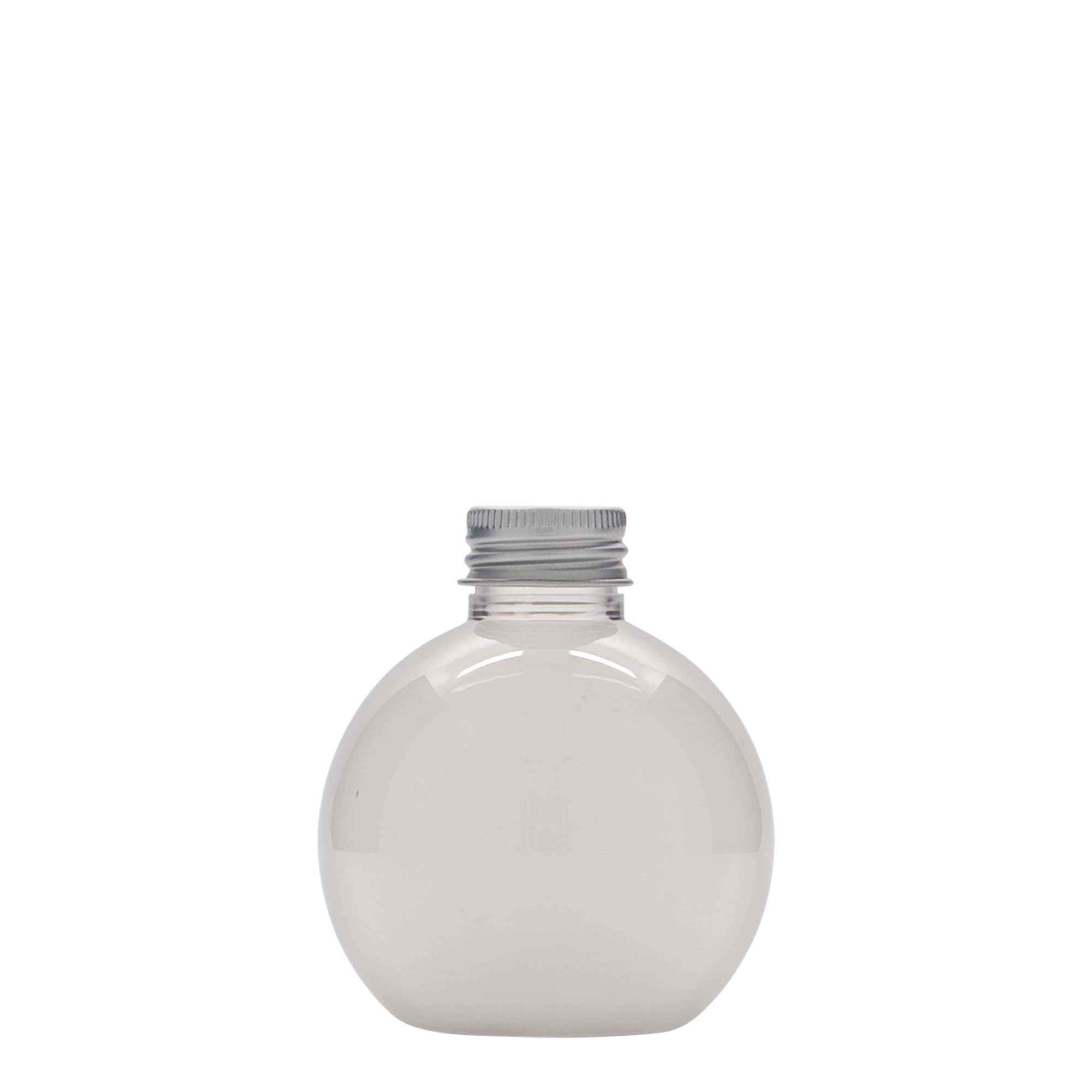 150 ml shishe PET 'Perry', e rrumbullakët, plastike, hapje: 24/410