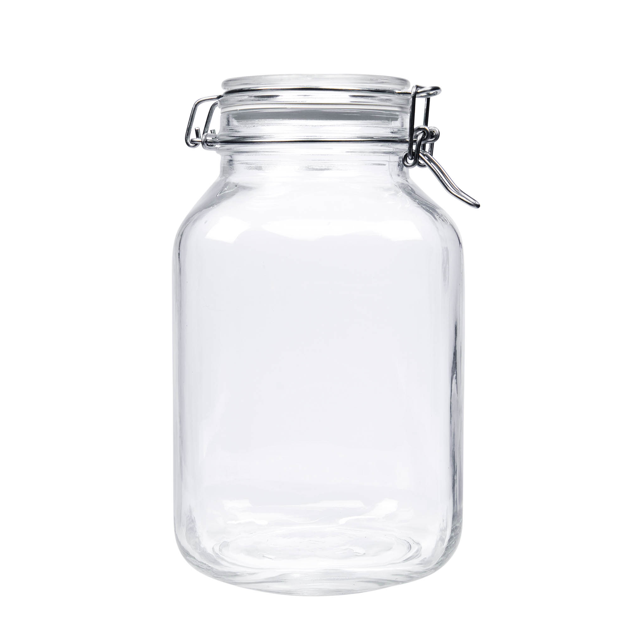 3.000 ml kavanoz me kapak me tel 'Fido', katror, hapje: mbyllje me kapak me tel