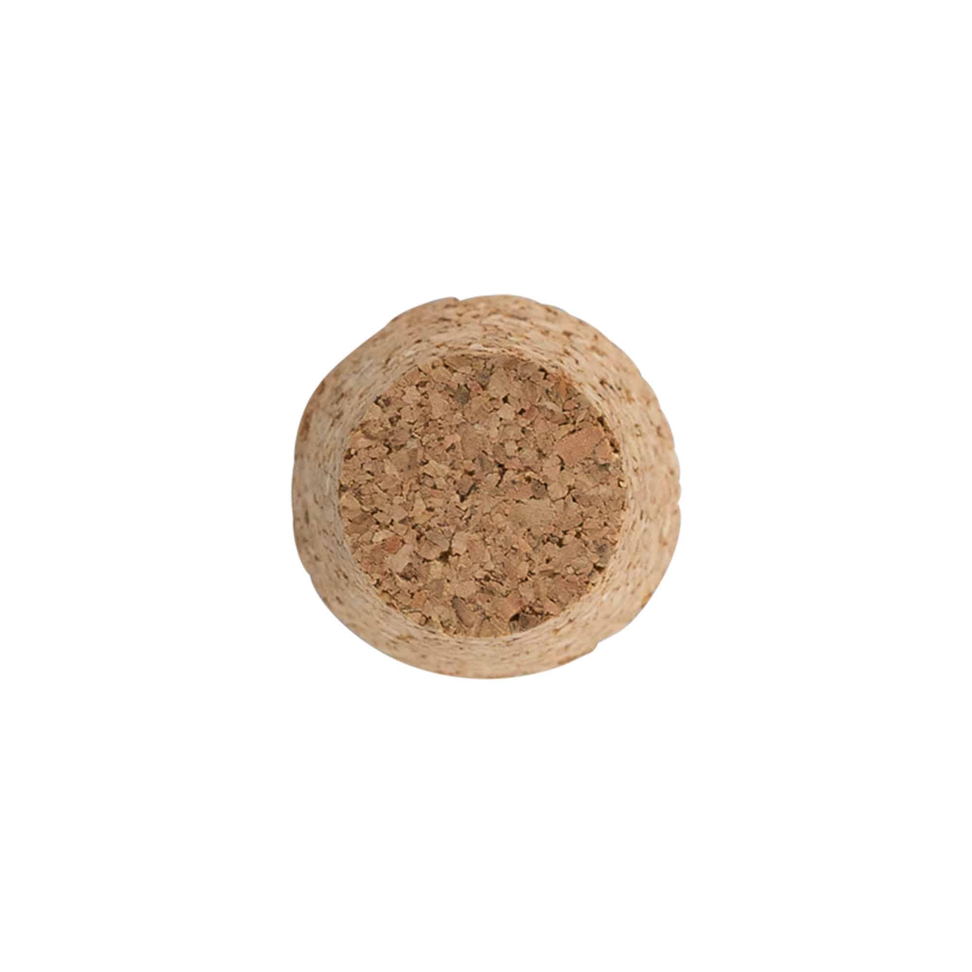Kork maja 25-35 x 27, kork shtypjeje, bezhë, për gojën: Kork