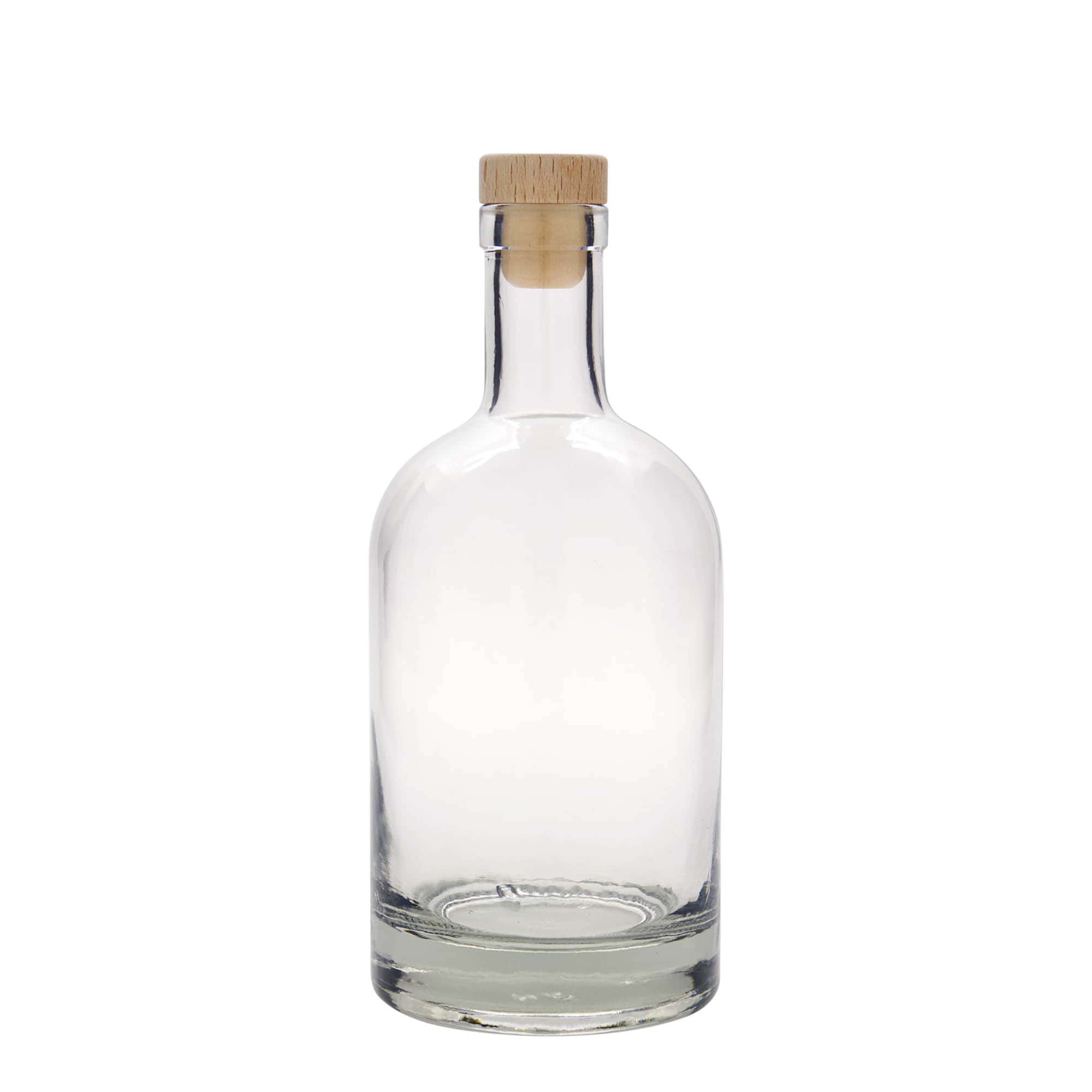 Shishe qelqi 700 ml 'First Class', gojë: korek