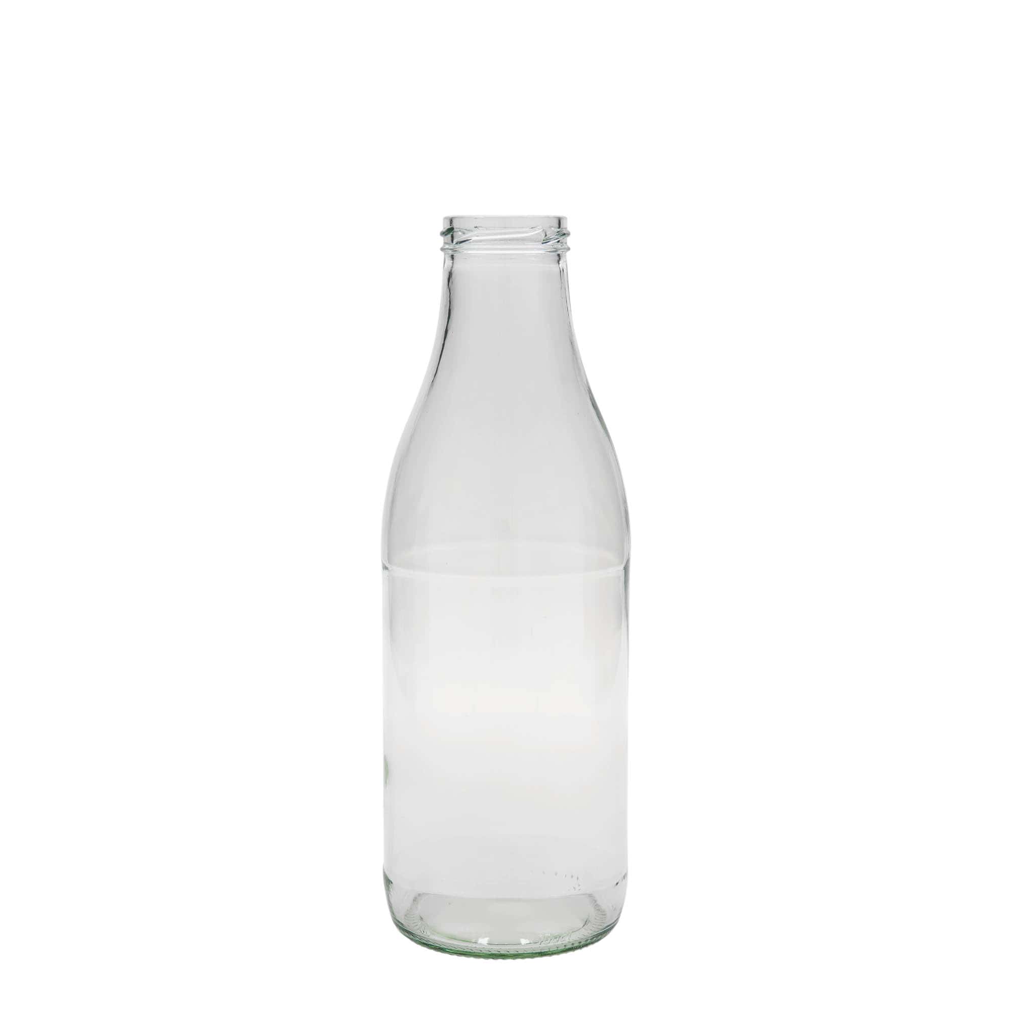 1.000 ml shishe me qafë të gjerë Lorenzo, hapja: Twist-Off (TO 48)