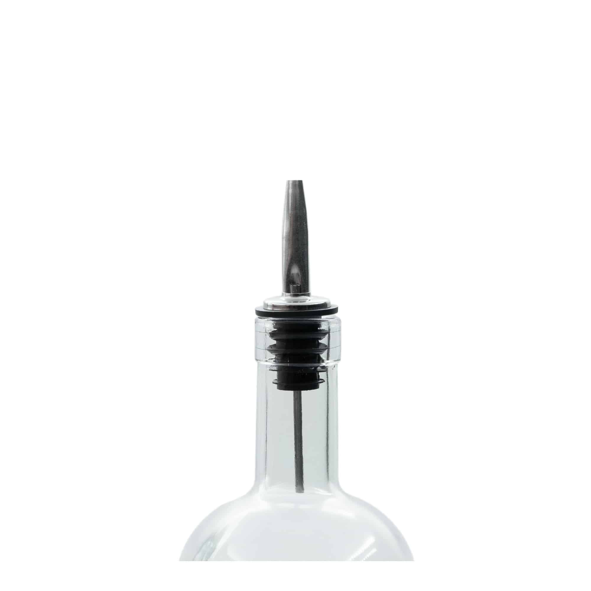 Shkarkues Inox me tub ajri, çelik inox, argjend-e zi