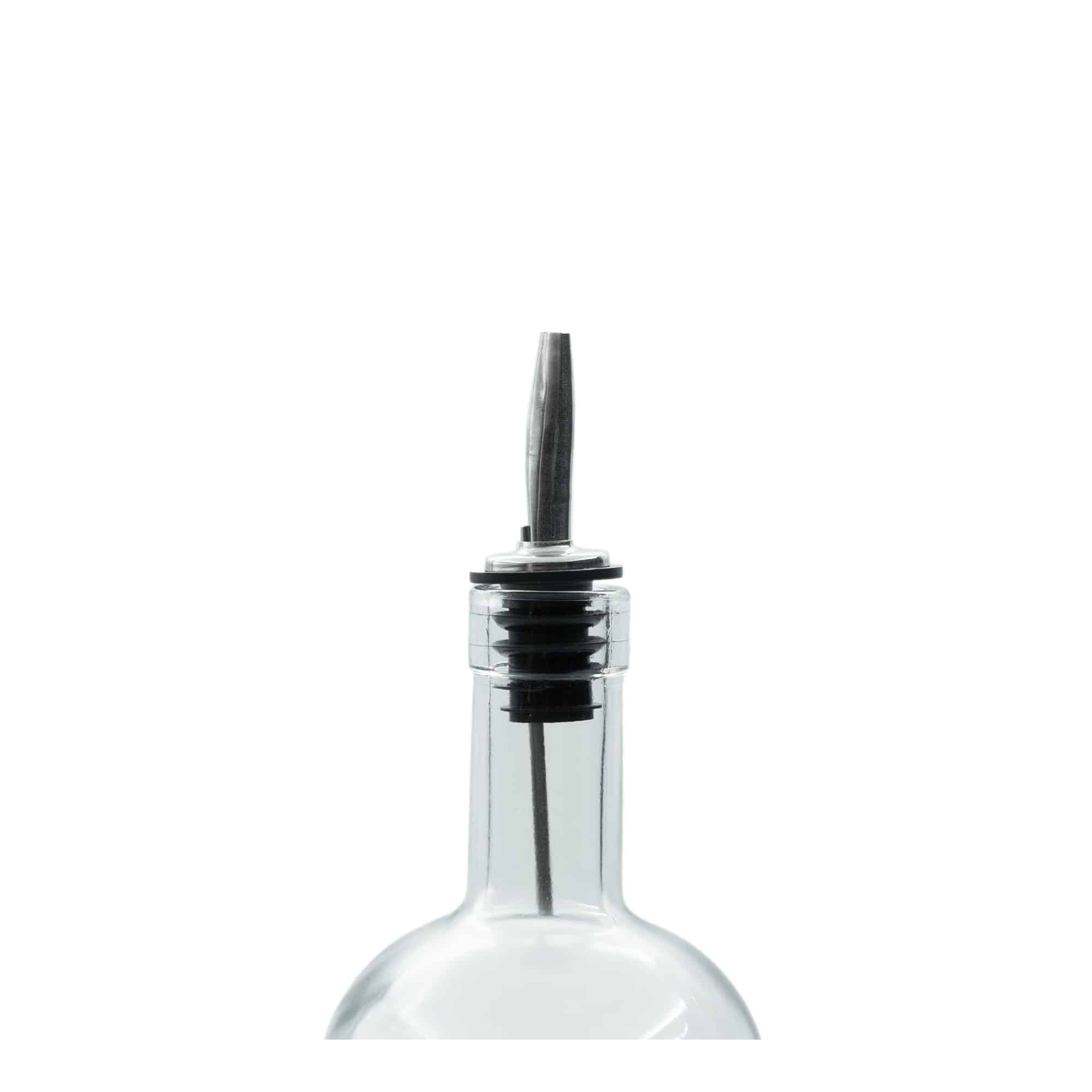Shkarkues Inox me tub ajri, çelik inox, argjend-e zi