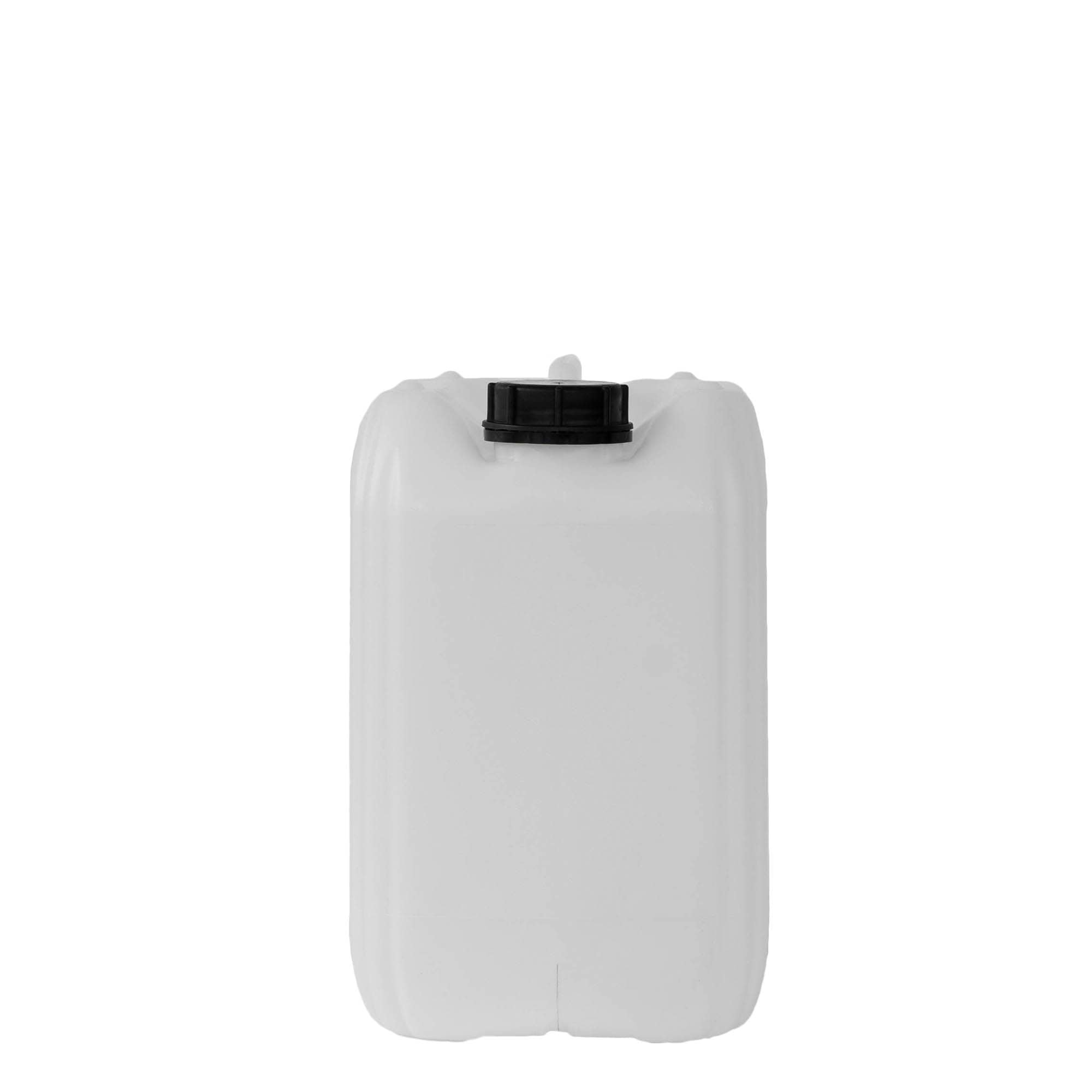 10 l kanistër, drejtkëndor, plastikë HDPE, natyral, hapje: ND 55