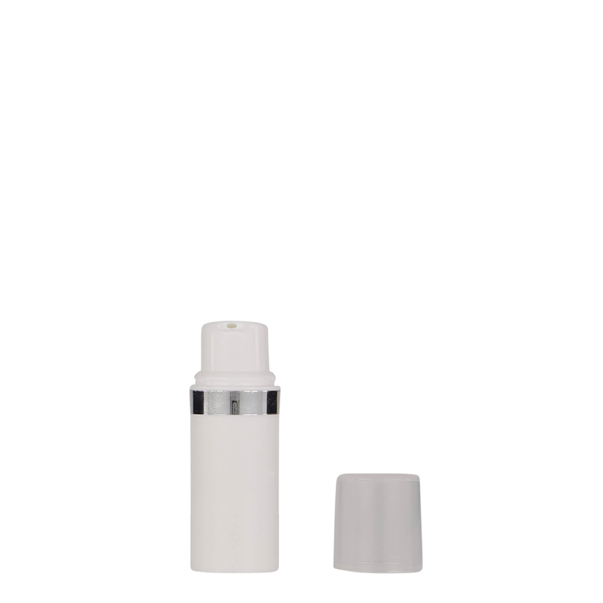 5 ml shpërndarës pa ajër 'Nano', plastikë PP, i bardhë