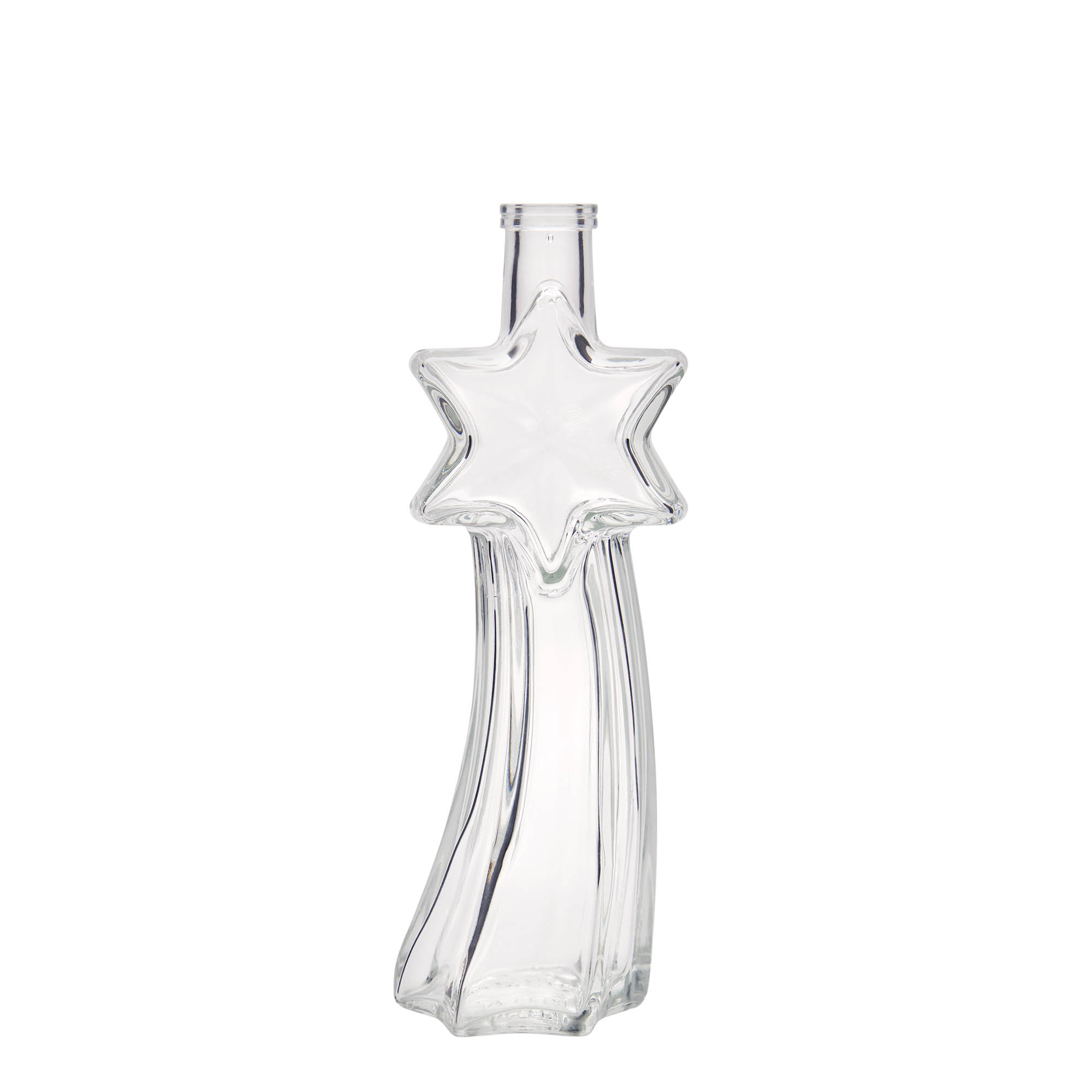 200 ml shishe qelqi 'Rrufe ylli', hapja: korek