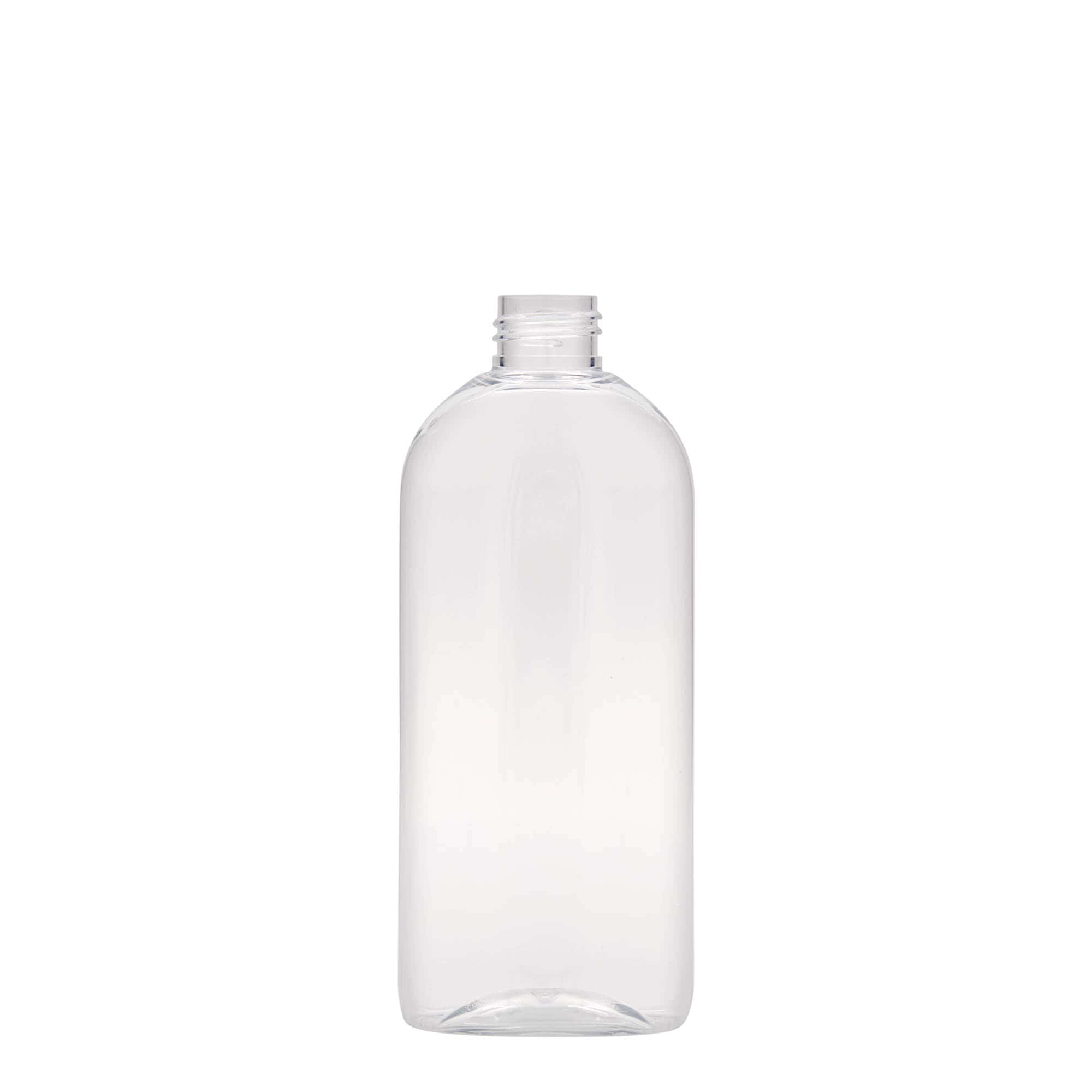 250 ml shishe PET 'Iris', ovale, plastikë, hapje: 24/410