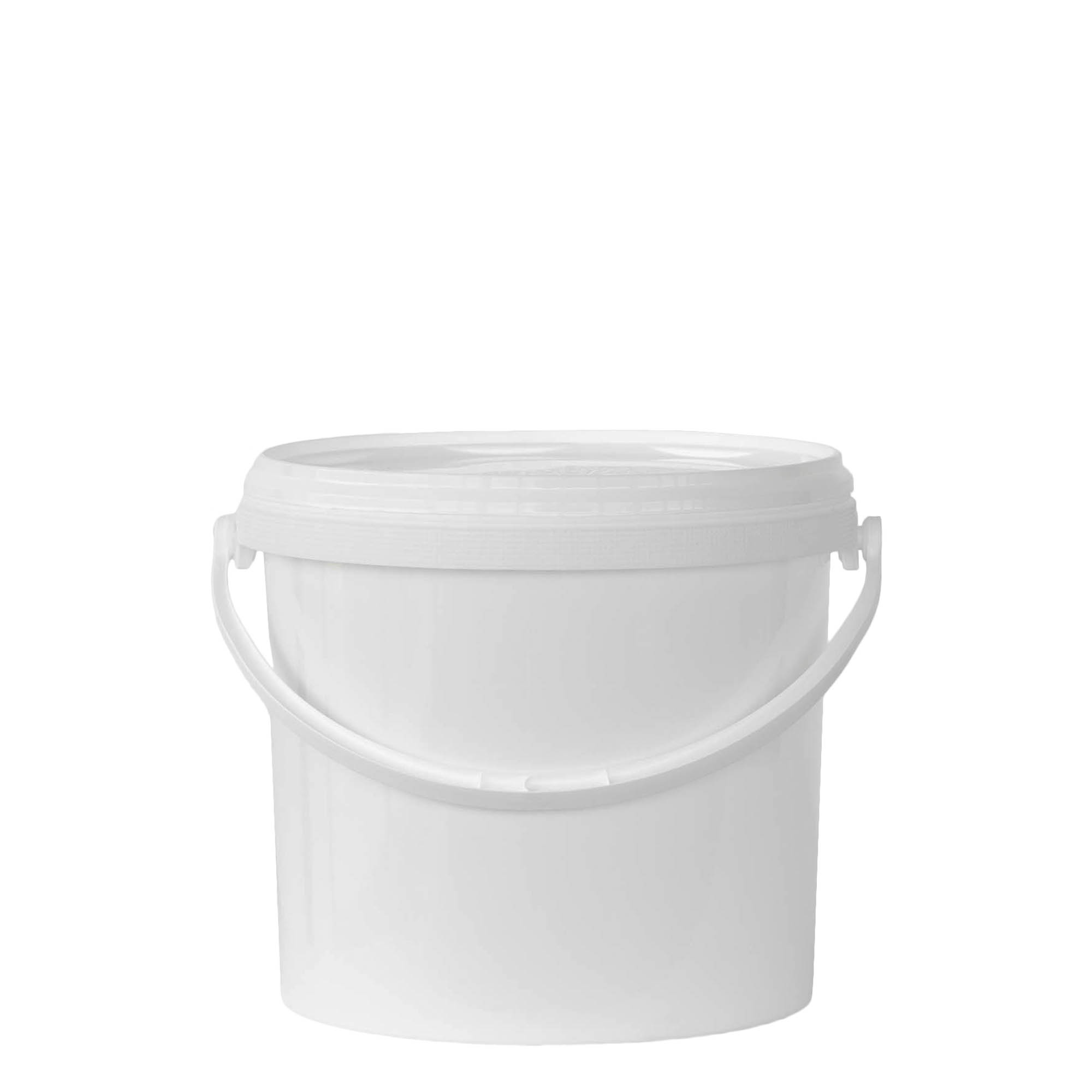 5 l kovë, plastikë PP, e bardhë