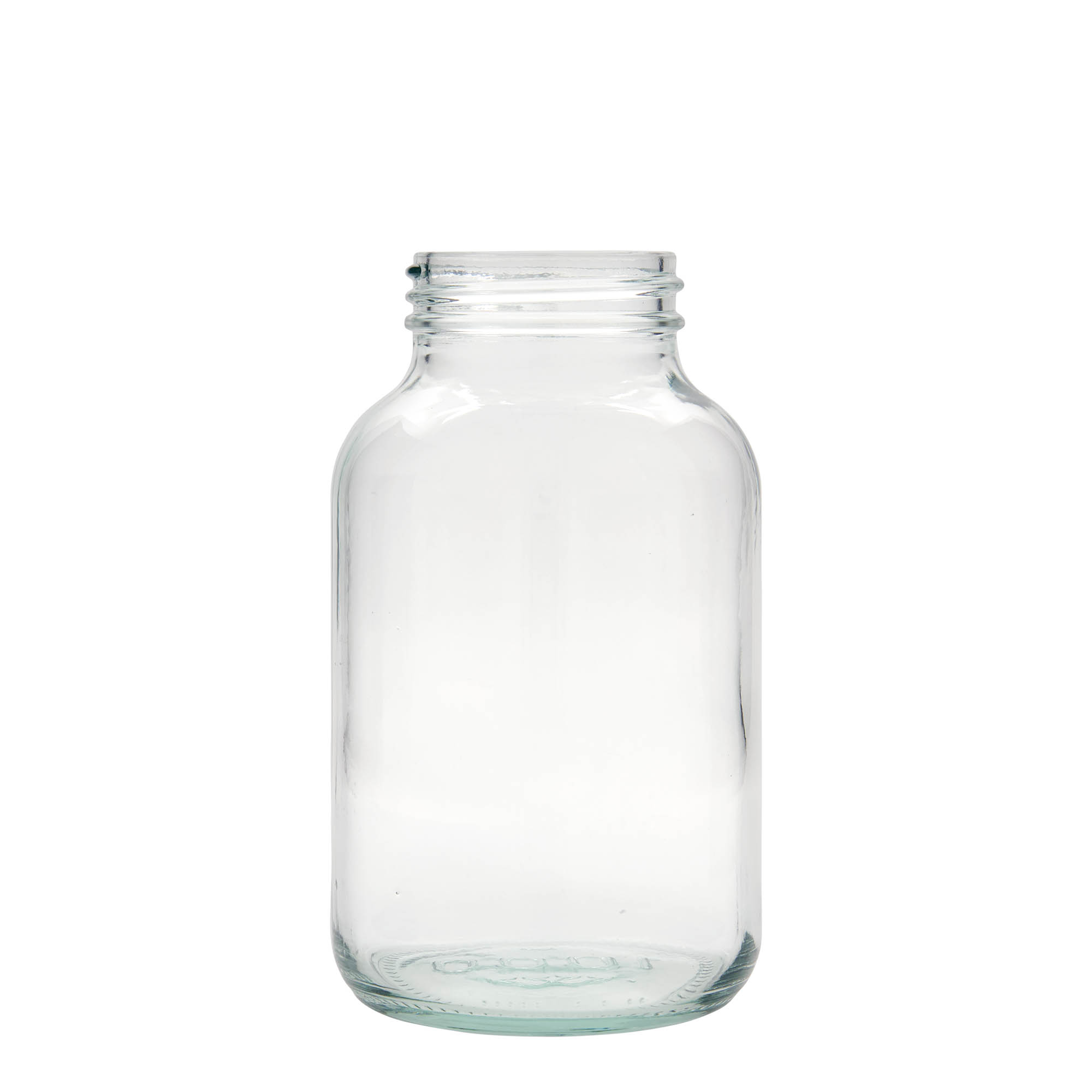 1.000 ml gotë me qafë të gjerë, hapje: DIN 68