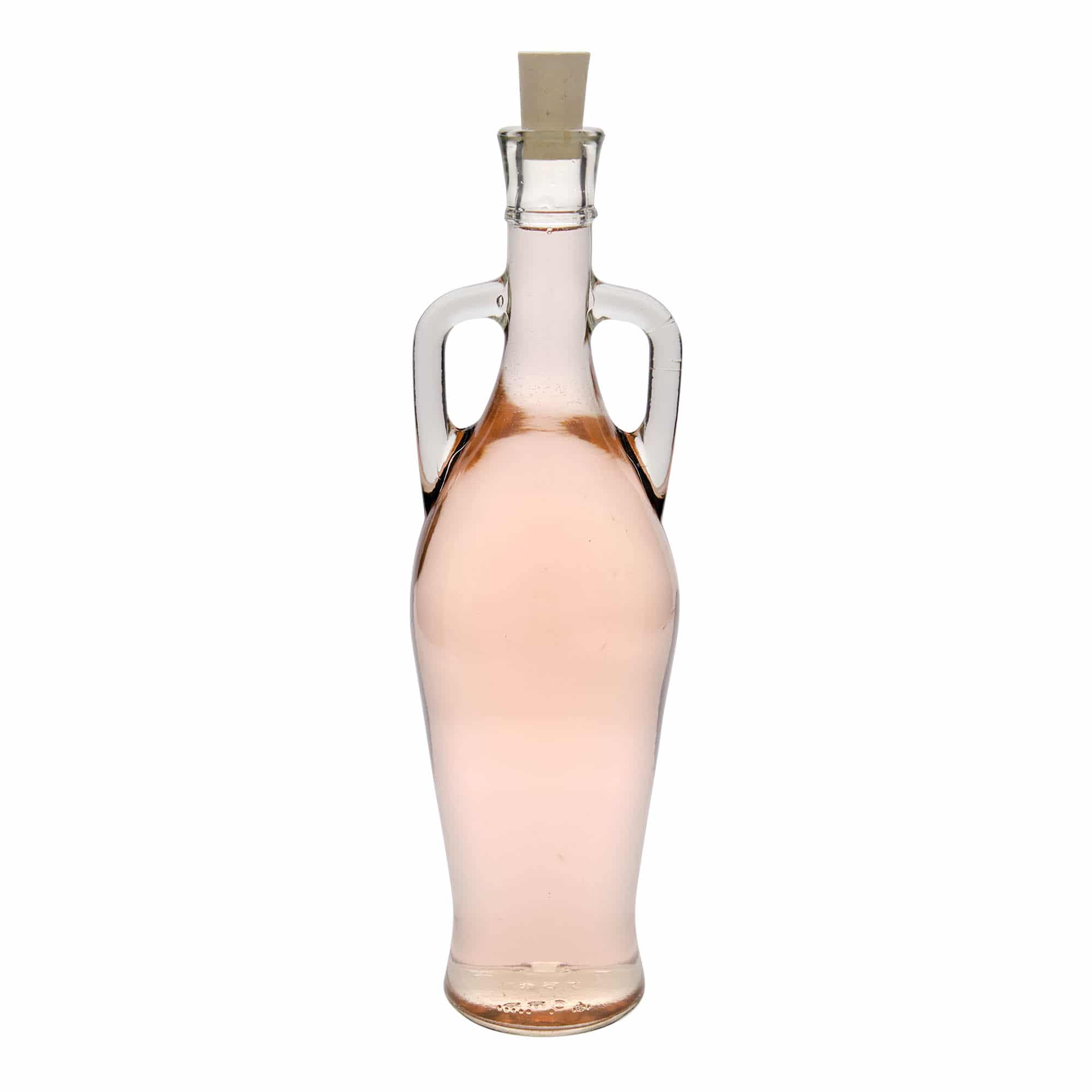750 ml shishe qelqi 'Amphore', gojë: kork