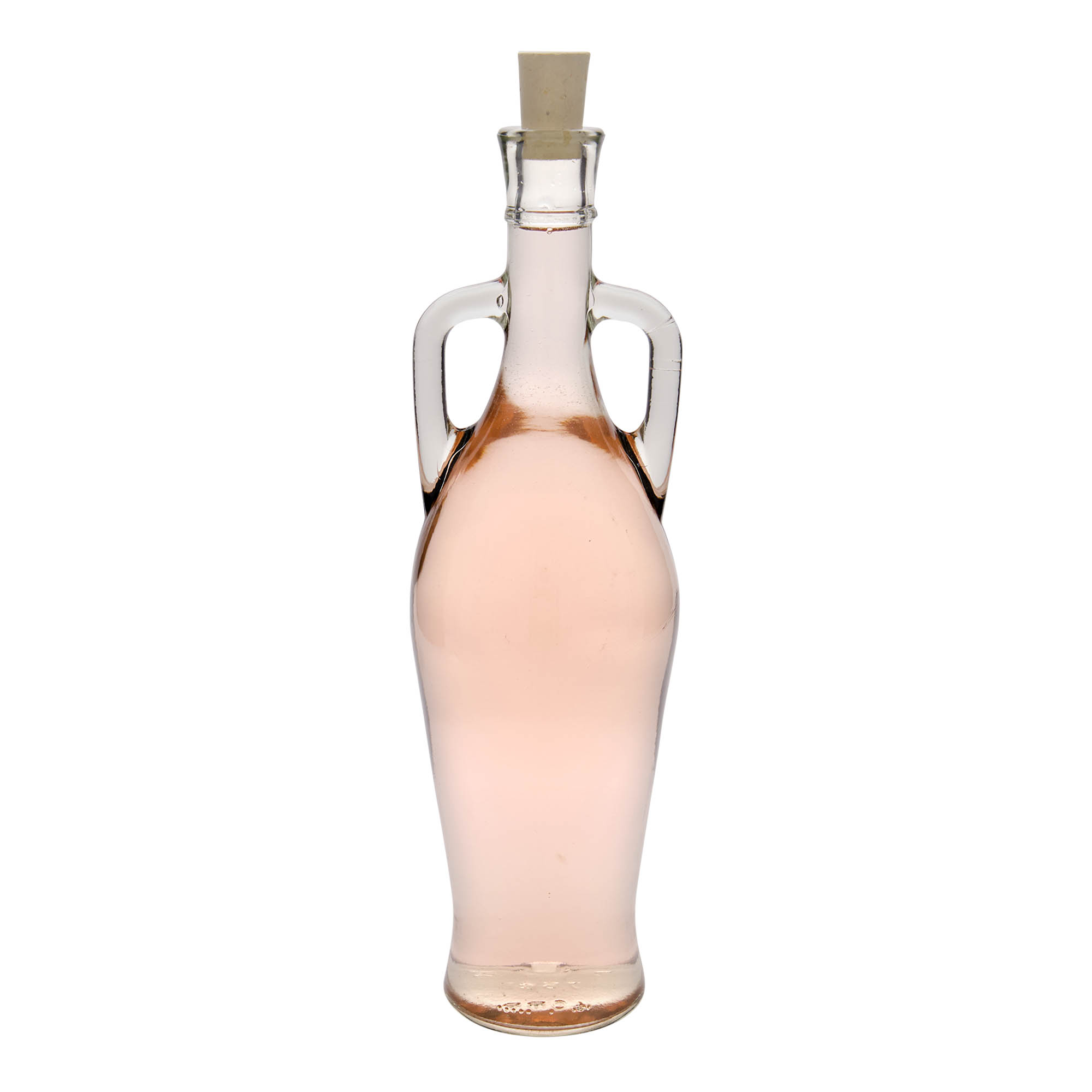 750 ml shishe qelqi 'Amphore', gojë: kork 750 ml shishe qelqi 'Amphore', gojë: kork