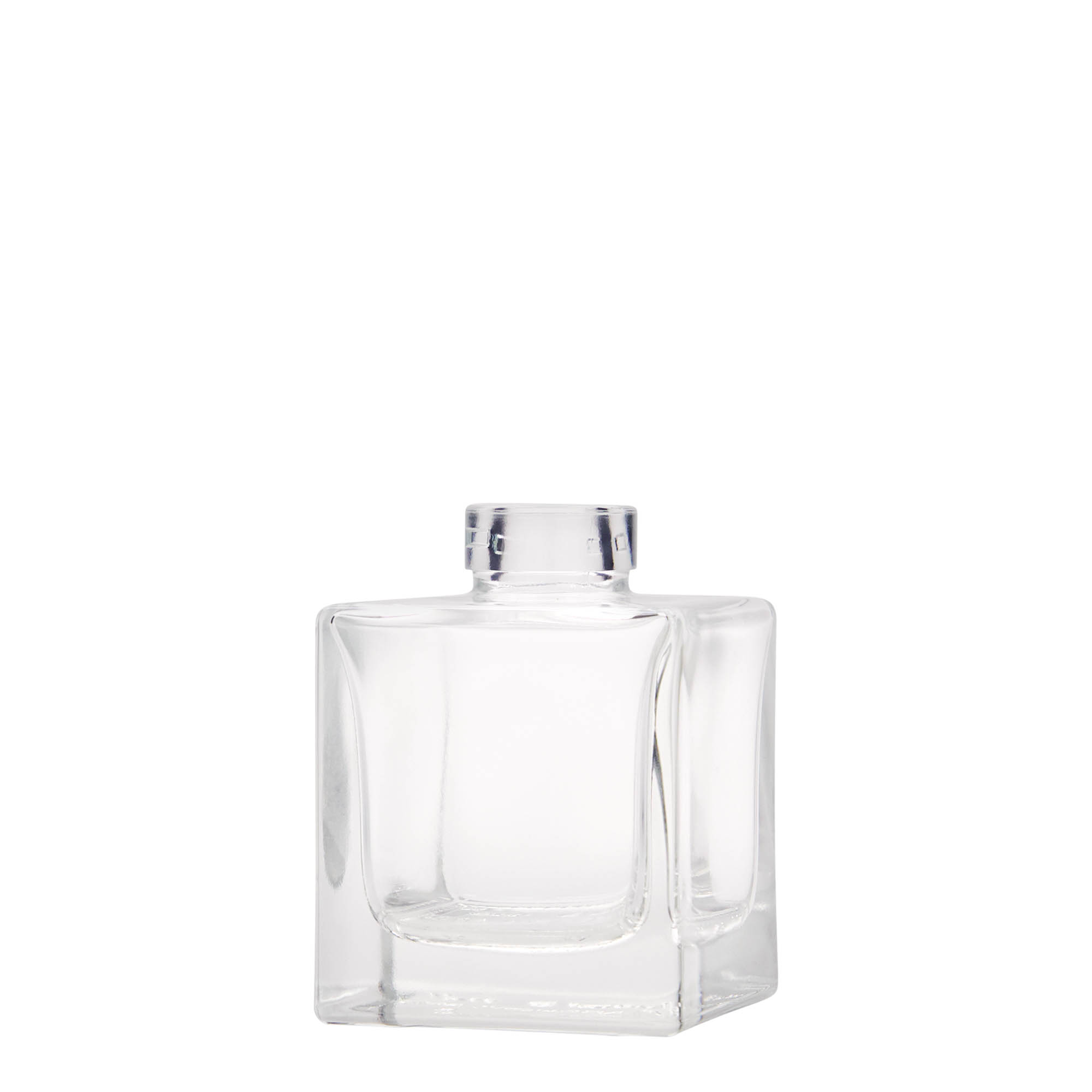 Shishe qelqi 100 ml 'Cube', katrore, gojë: kork