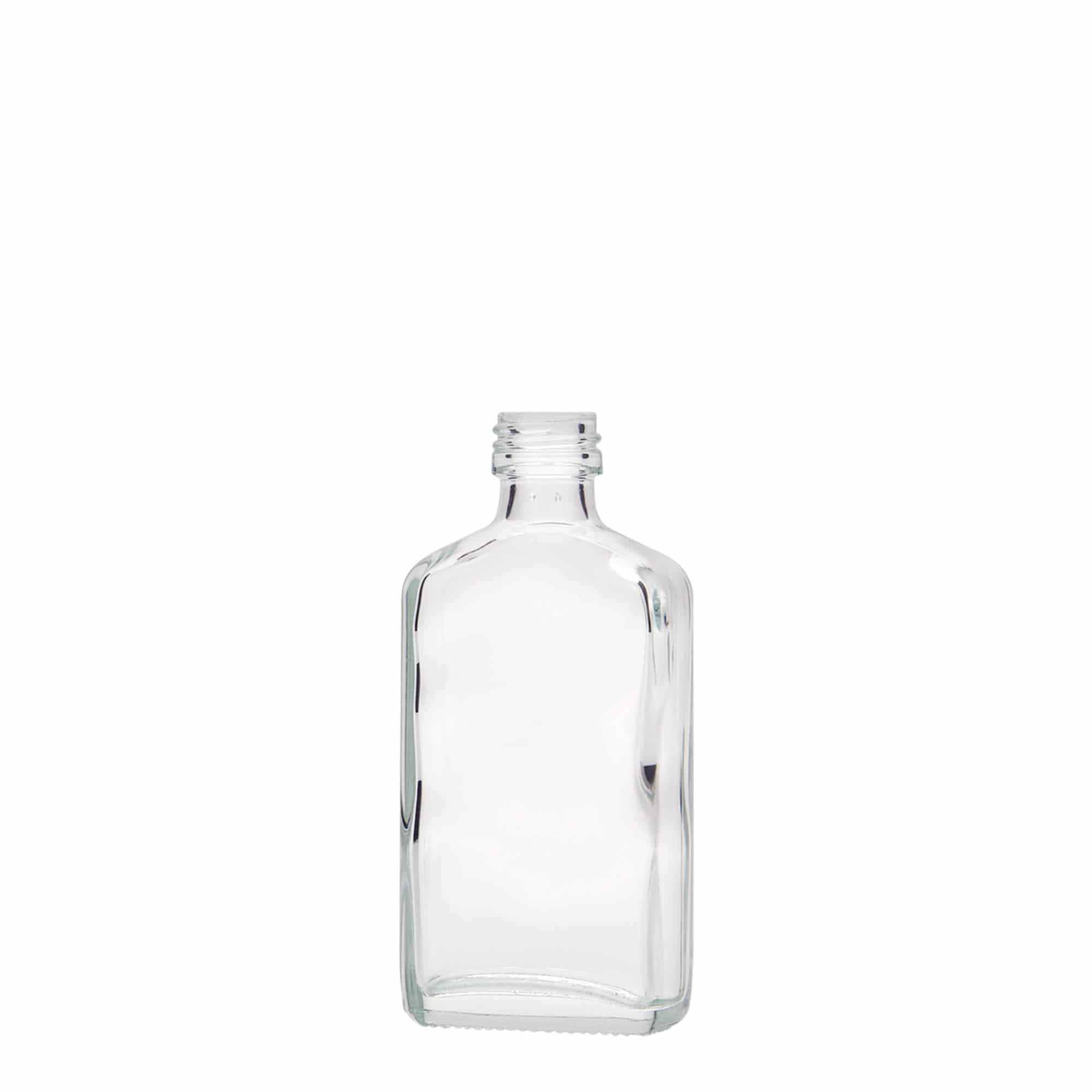 Shishe dore 50 ml, drejtkëndore, qelq, gojë: PP 18 Shishe dore 50 ml, drejtkëndore, qelq, gojë: PP 18