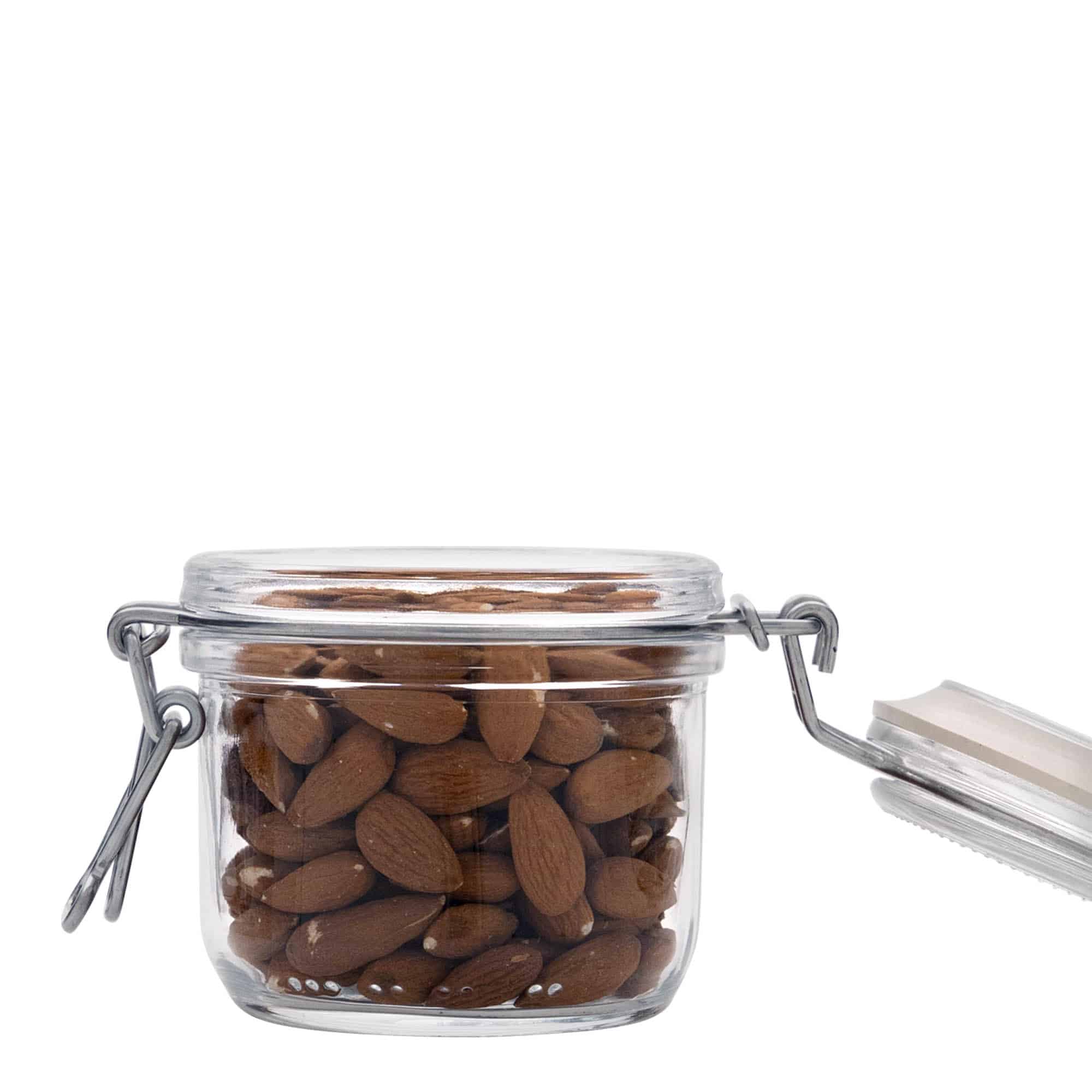 200 ml kavanoz me kapak telash 'Fido', hapja: kapak me telash mbyllës 200 ml kavanoz me kapak telash 'Fido', hapja: kapak me telash mbyllës