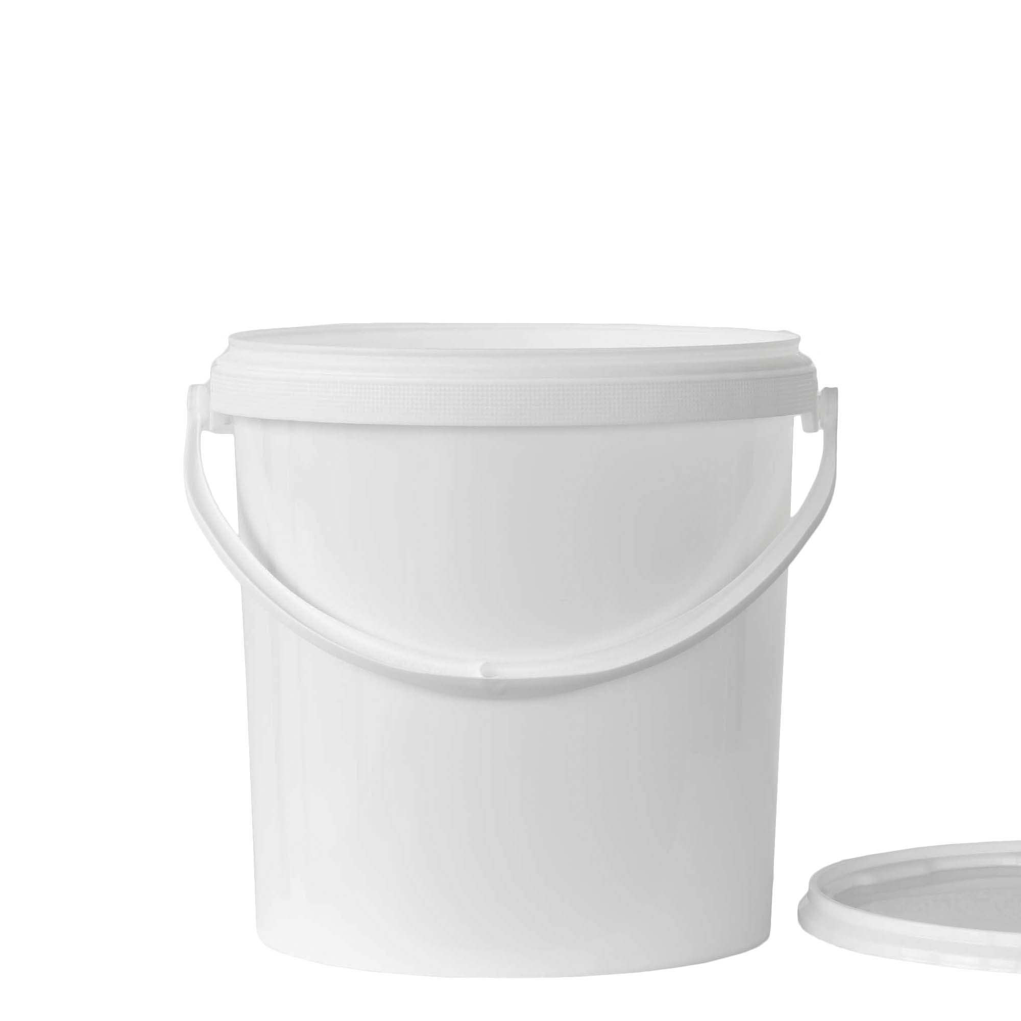 10 l kovë, plastikë PP, e bardhë