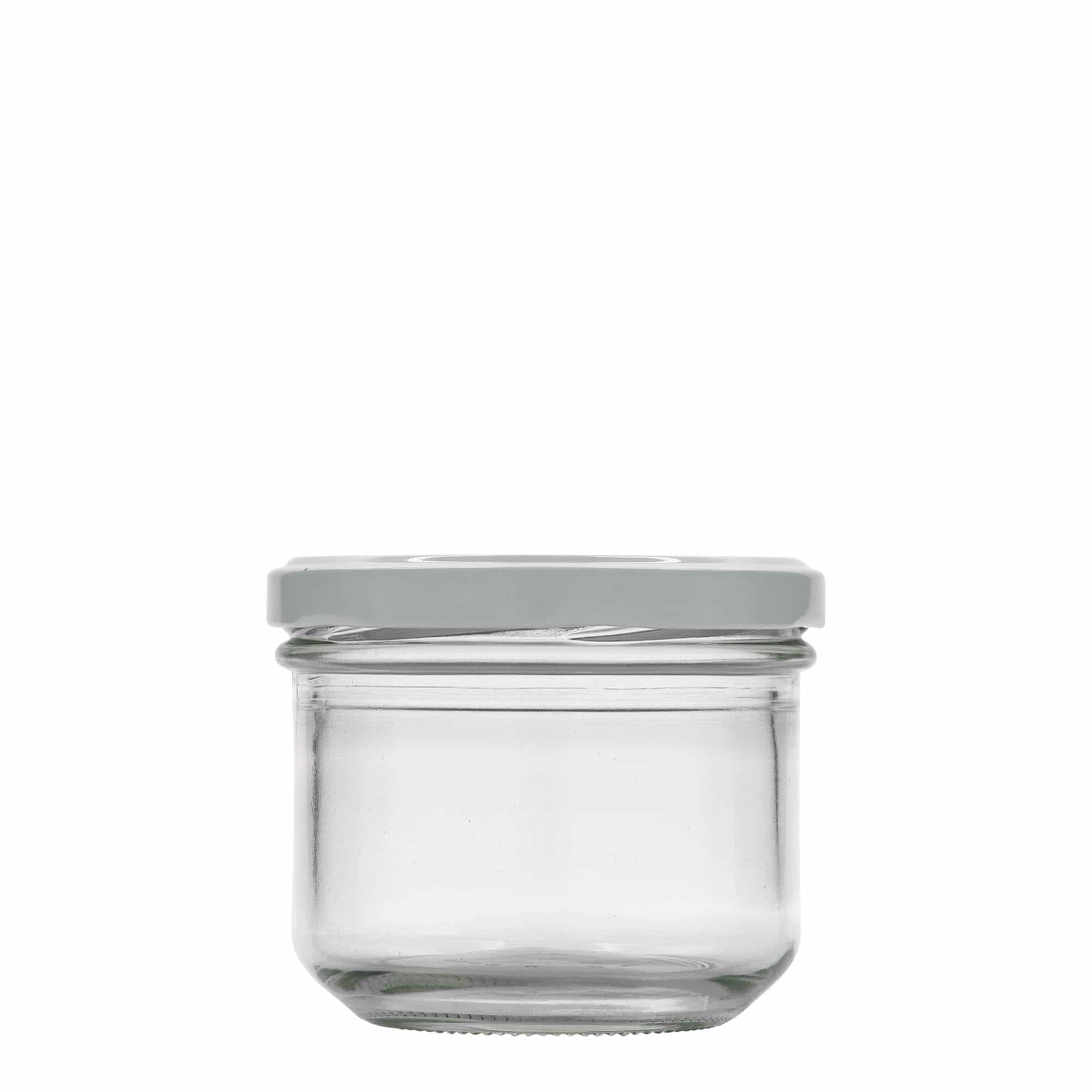 250 ml gotë me fund të sheshtë, gojë: Twist-Off (TO 82)