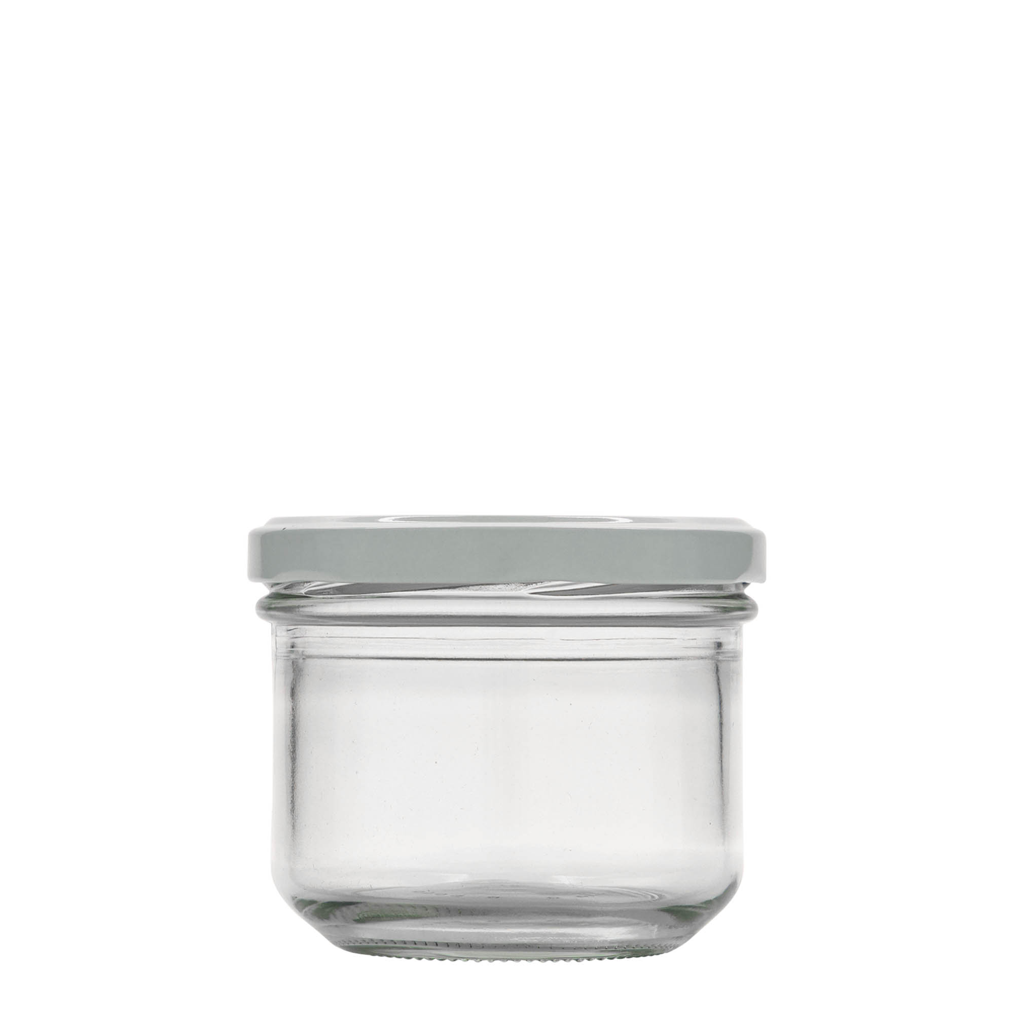 250 ml gotë me fund të sheshtë, gojë: Twist-Off (TO 82) 250 ml gotë me fund të sheshtë, gojë: Twist-Off (TO 82)