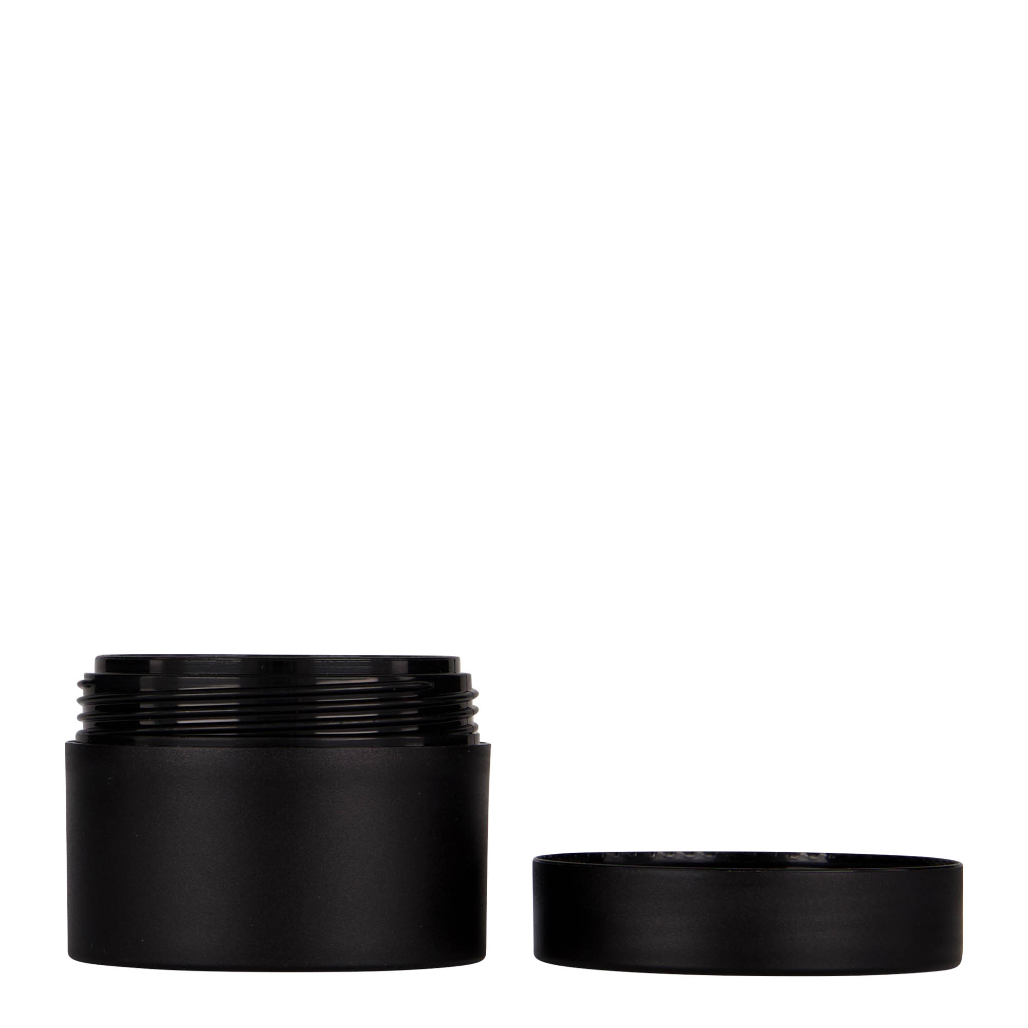 50 ml enë plastike 'Antonella', PP, e zezë, hapje: kapak me vida 50 ml enë plastike 'Antonella', PP, e zezë, hapje: kapak me vida