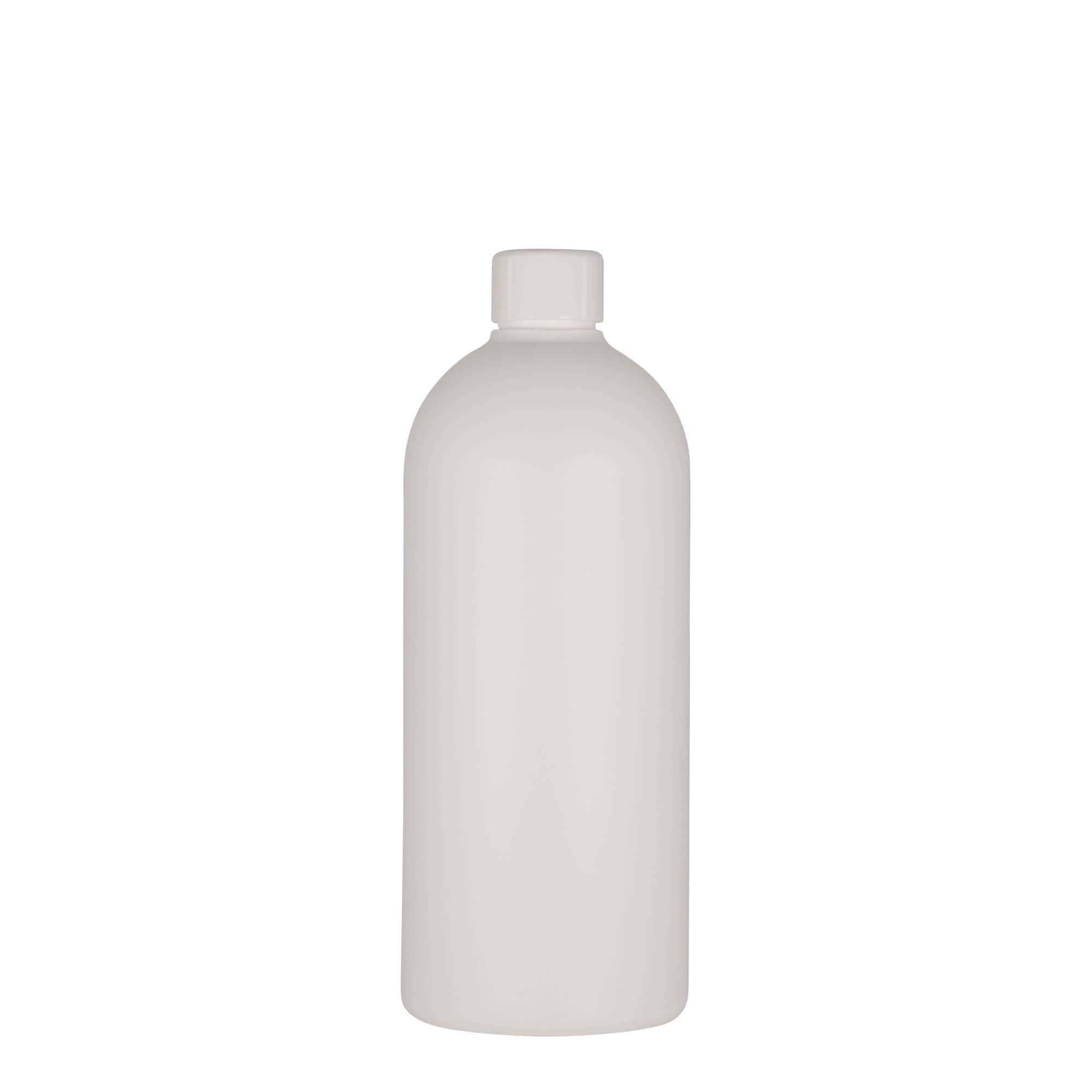 Shishe plastike 500 ml 'Tuffy', HDPE, e bardhë, gojë: 24/410
