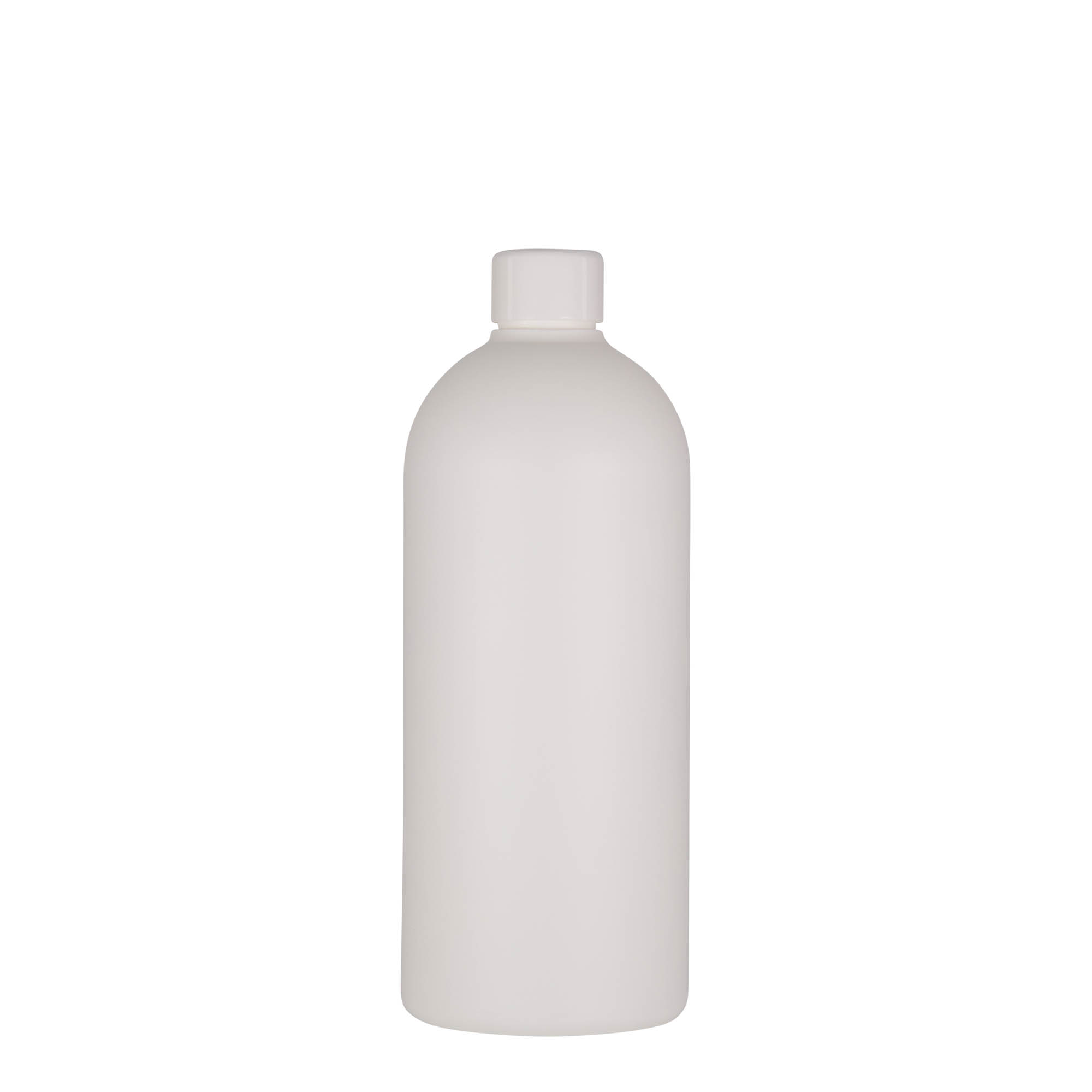 Shishe plastike 500 ml 'Tuffy', HDPE, e bardhë, gojë: 24/410