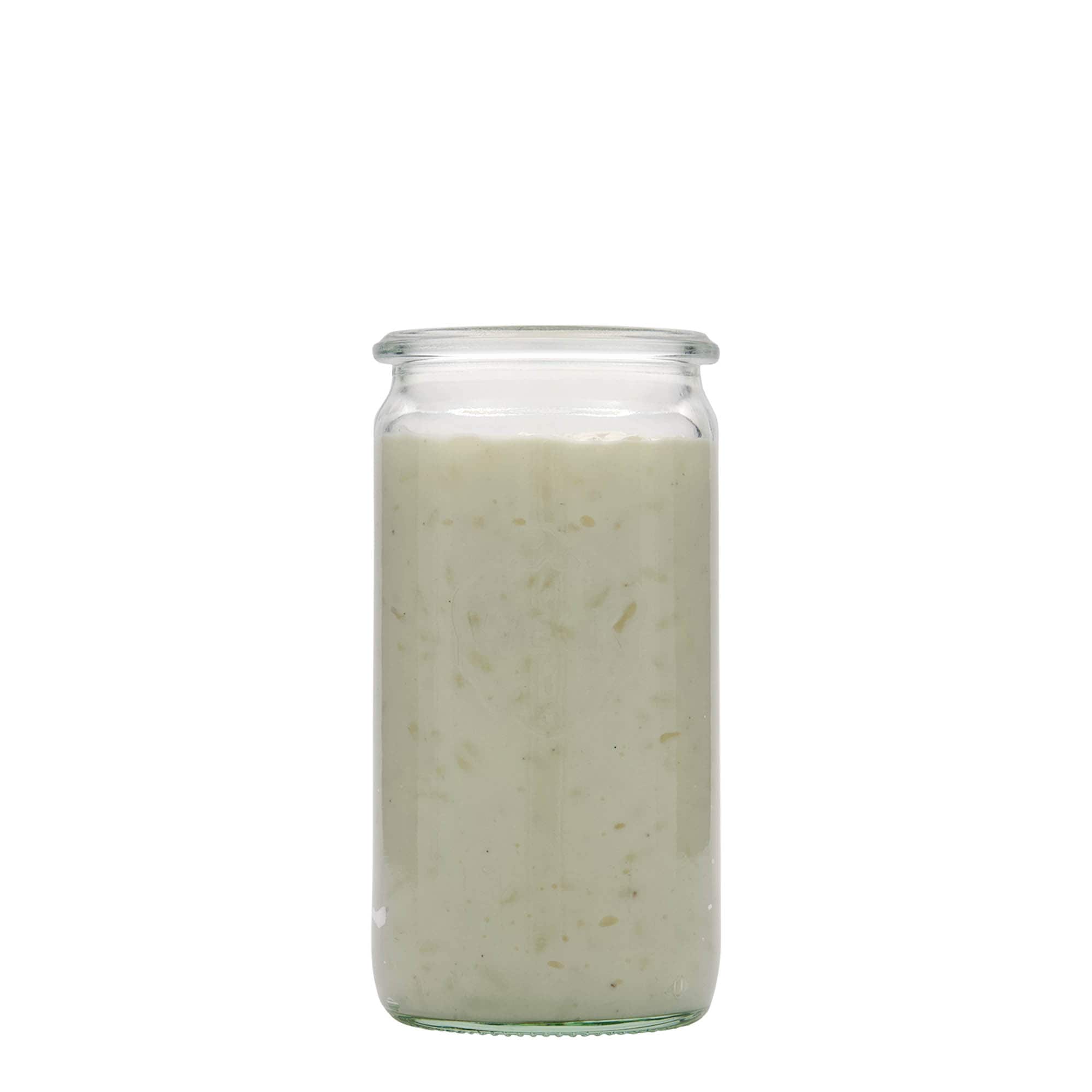 340 ml gotë cilindrike WECK, hapja: buzë e rrumbullakët 340 ml gotë cilindrike WECK, hapja: buzë e rrumbullakët