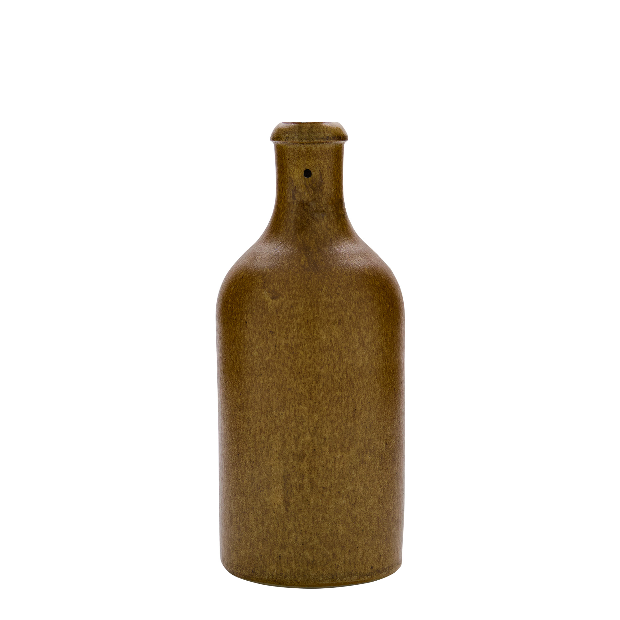 500 ml krua me tulla, qeramikë, ngjyrë kafe-kristal, gojë: mbyllje me kapëse hekurudhore