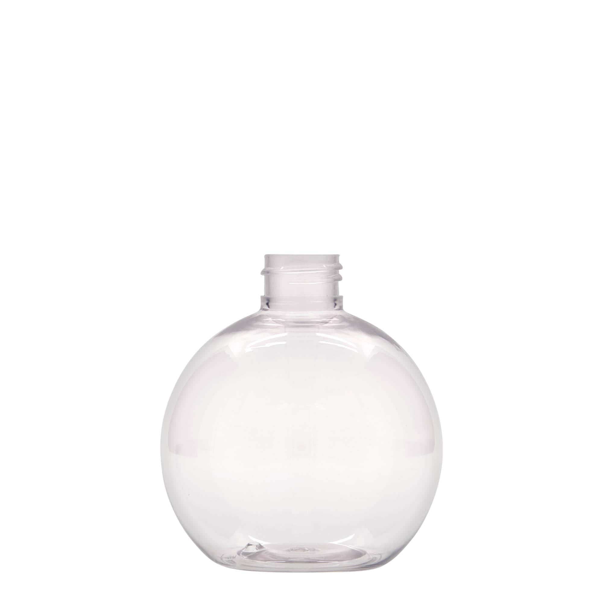 250 ml shishe PET 'Perry', e rrumbullakët, plastike, gojëzimi: 24/410