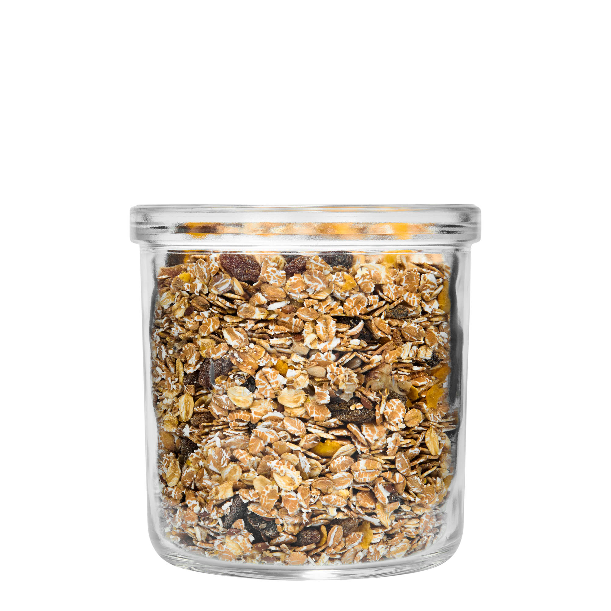 750 ml qelq me kapak me tela 'Lock-Eat', hapja: mbyllje me kapak me tela