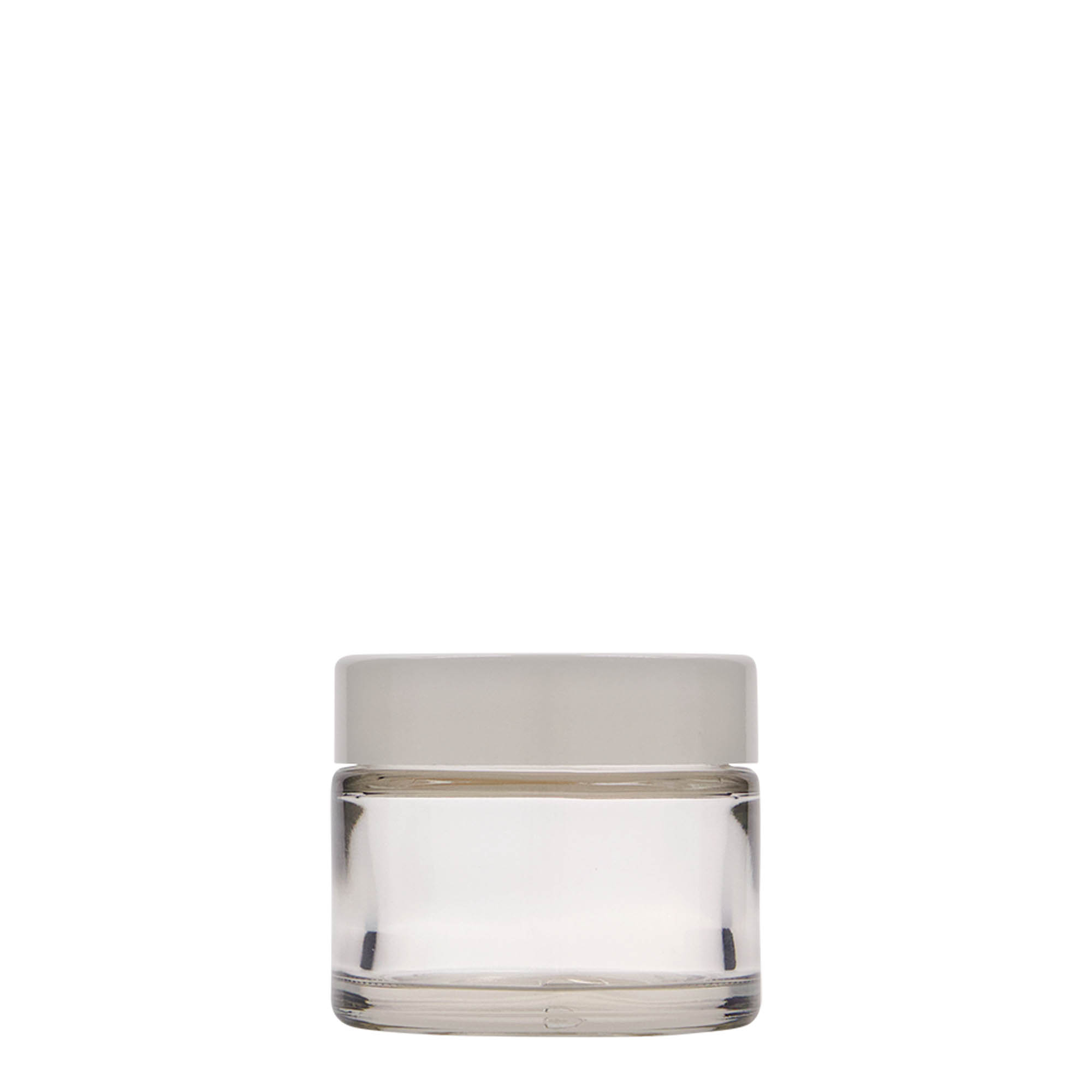 50 ml kavanoz 'Beauty', qelq, gojë: kapak me vida 50 ml kavanoz 'Beauty', qelq, gojë: kapak me vida