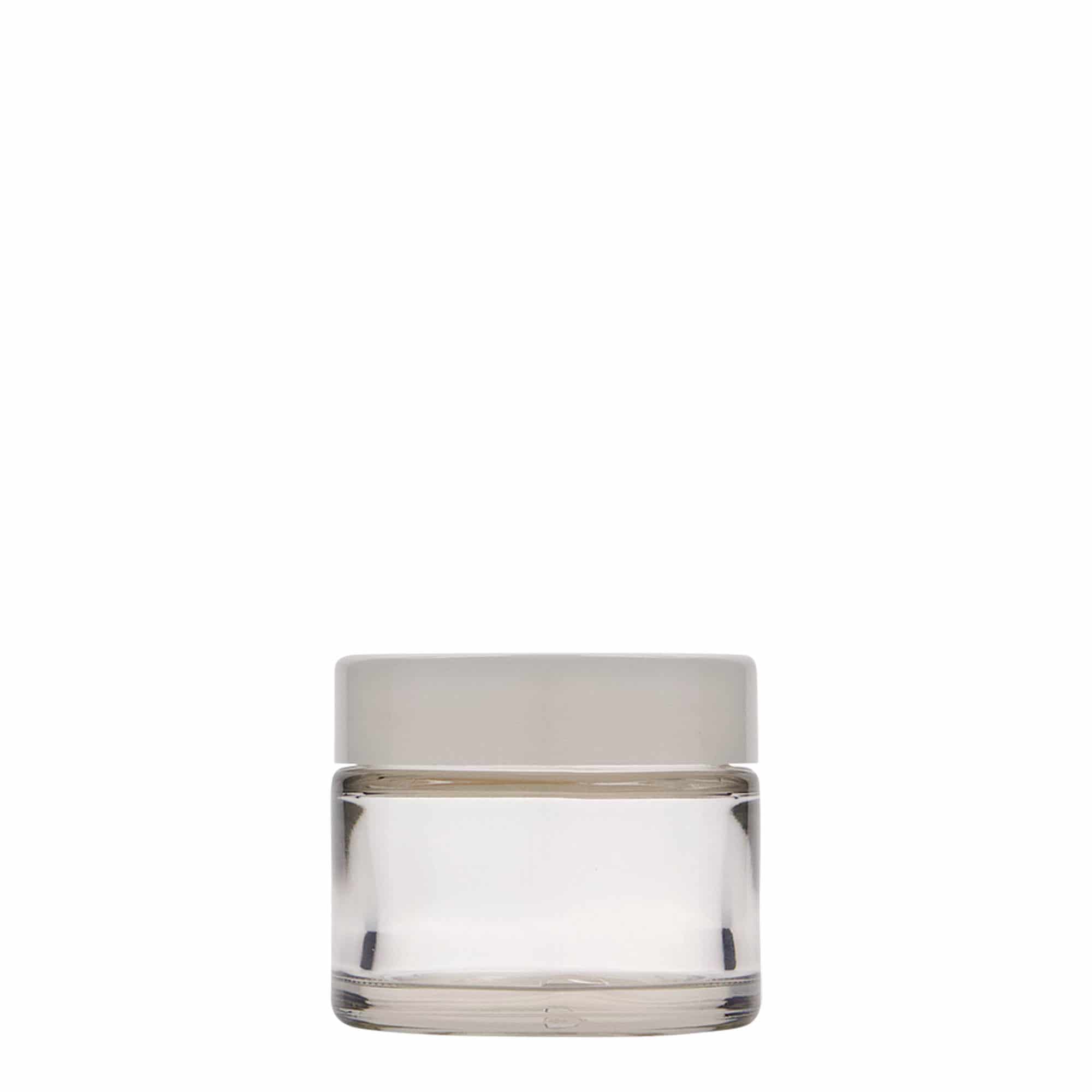 50 ml kavanoz 'Beauty', qelq, gojë: kapak me vida