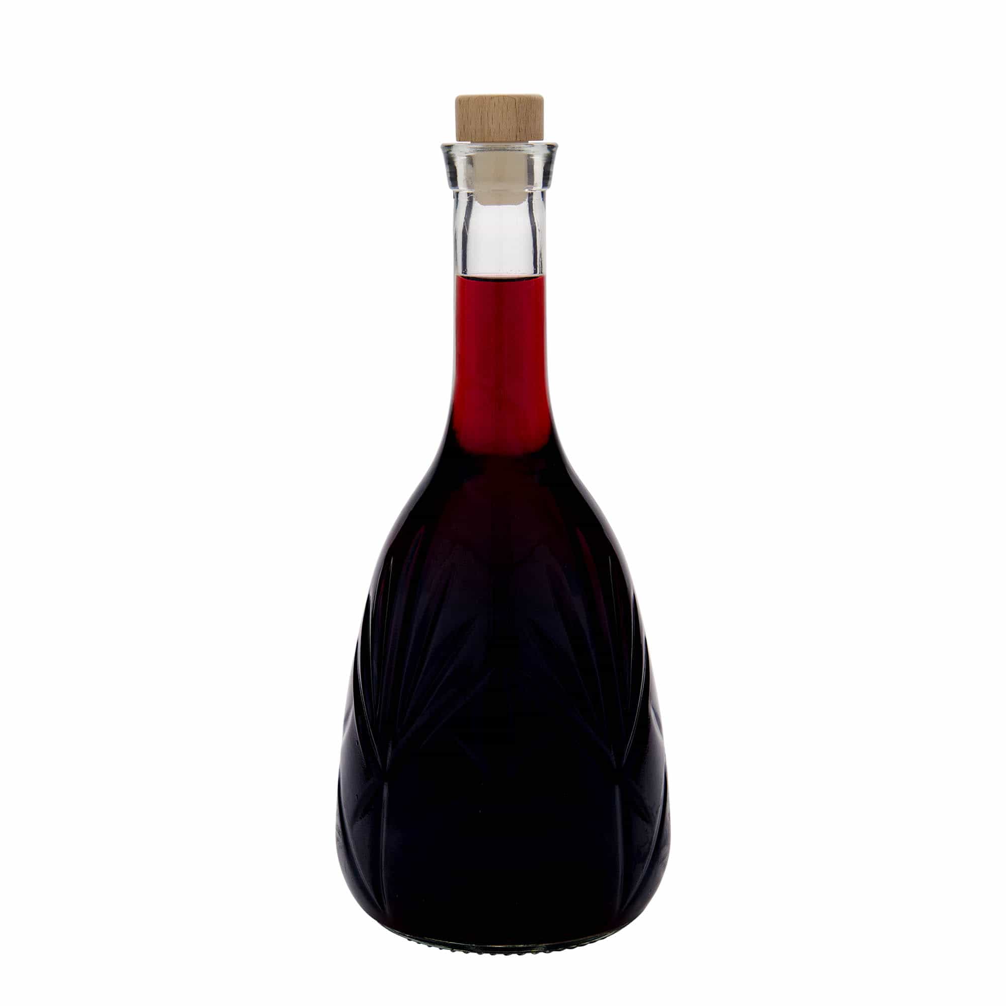 1.000 ml shishe qelqi 'Reliefa', gojë: kork