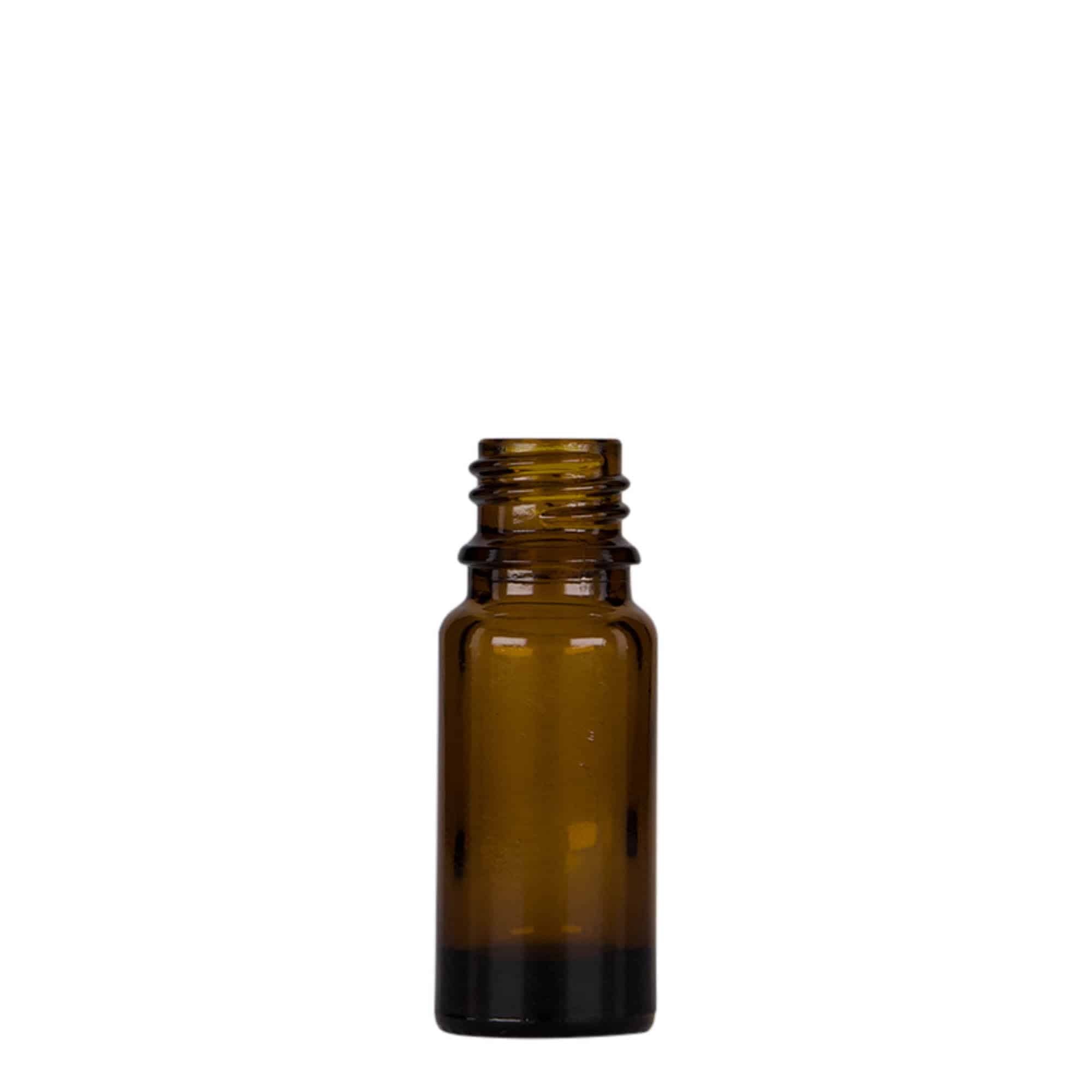 10 ml shishe pipete mjekësore, qelq, kafe-e zezë, gojë: DIN 18 10 ml shishe pipete mjekësore, qelq, kafe-e zezë, gojë: DIN 18
