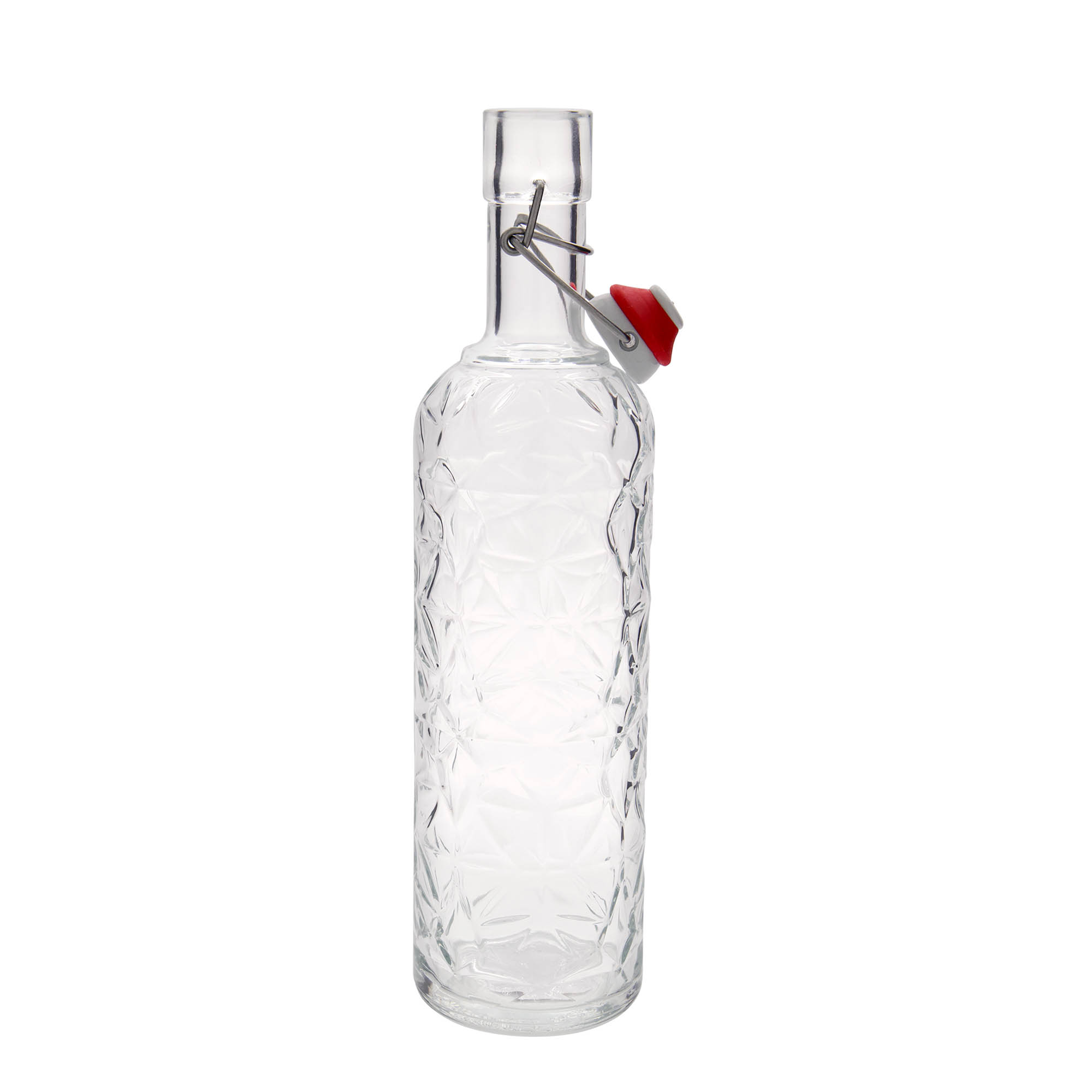 1.000 ml shishe qelqi 'Oriente', hapja: kapak me kyçje me shkop 1.000 ml shishe qelqi 'Oriente', hapja: kapak me kyçje me shkop