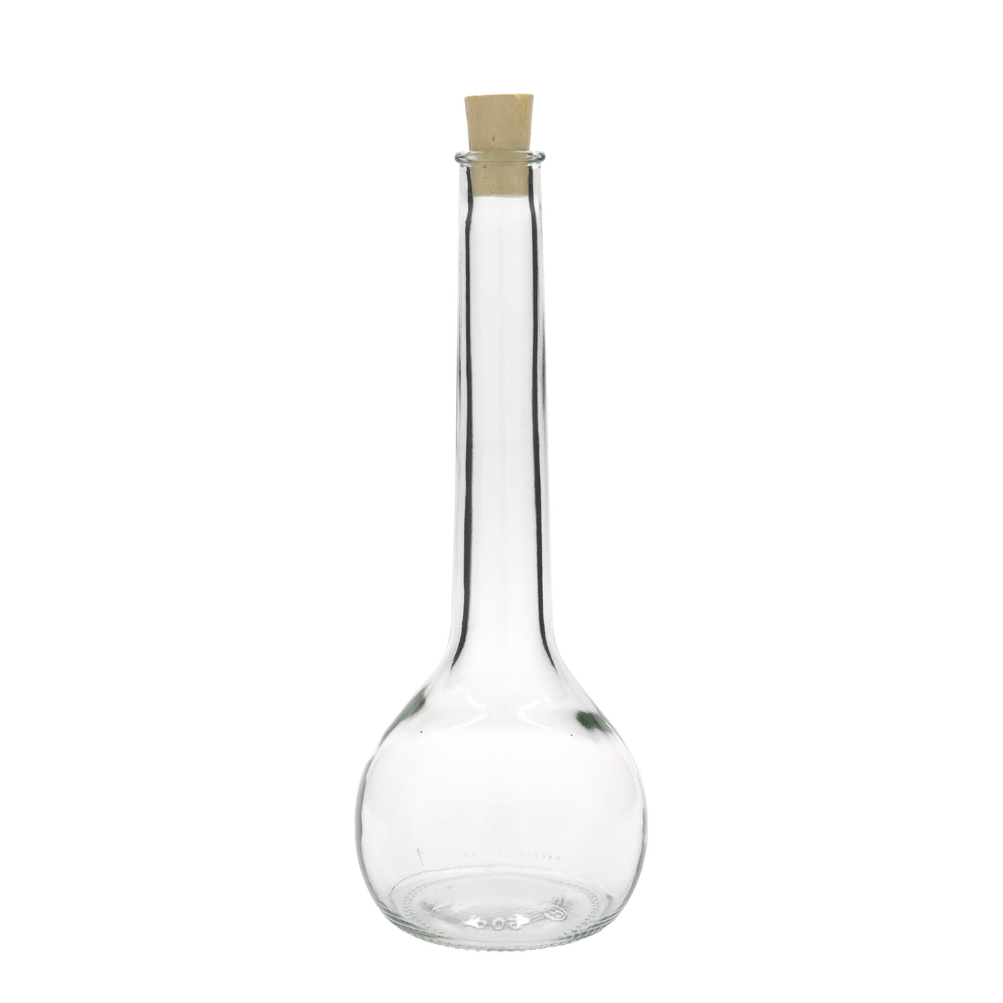 Shishe qelqi 500 ml 'Tulipano', gojë: kork Shishe qelqi 500 ml 'Tulipano', gojë: kork