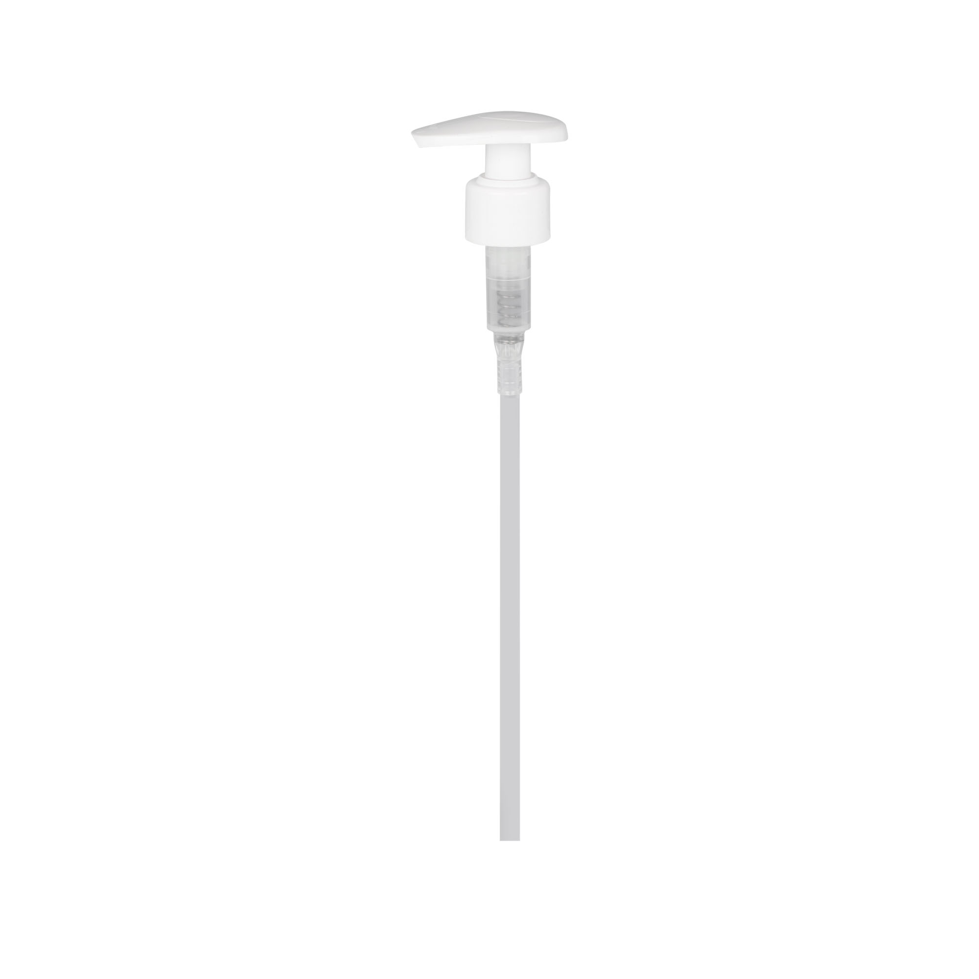 Kapak me vidë pompë shpërndarëse, plastikë PP, e bardhë, për hapje: 24/410 Kapak me vidë pompë shpërndarëse, plastikë PP, e bardhë, për hapje: 24/410