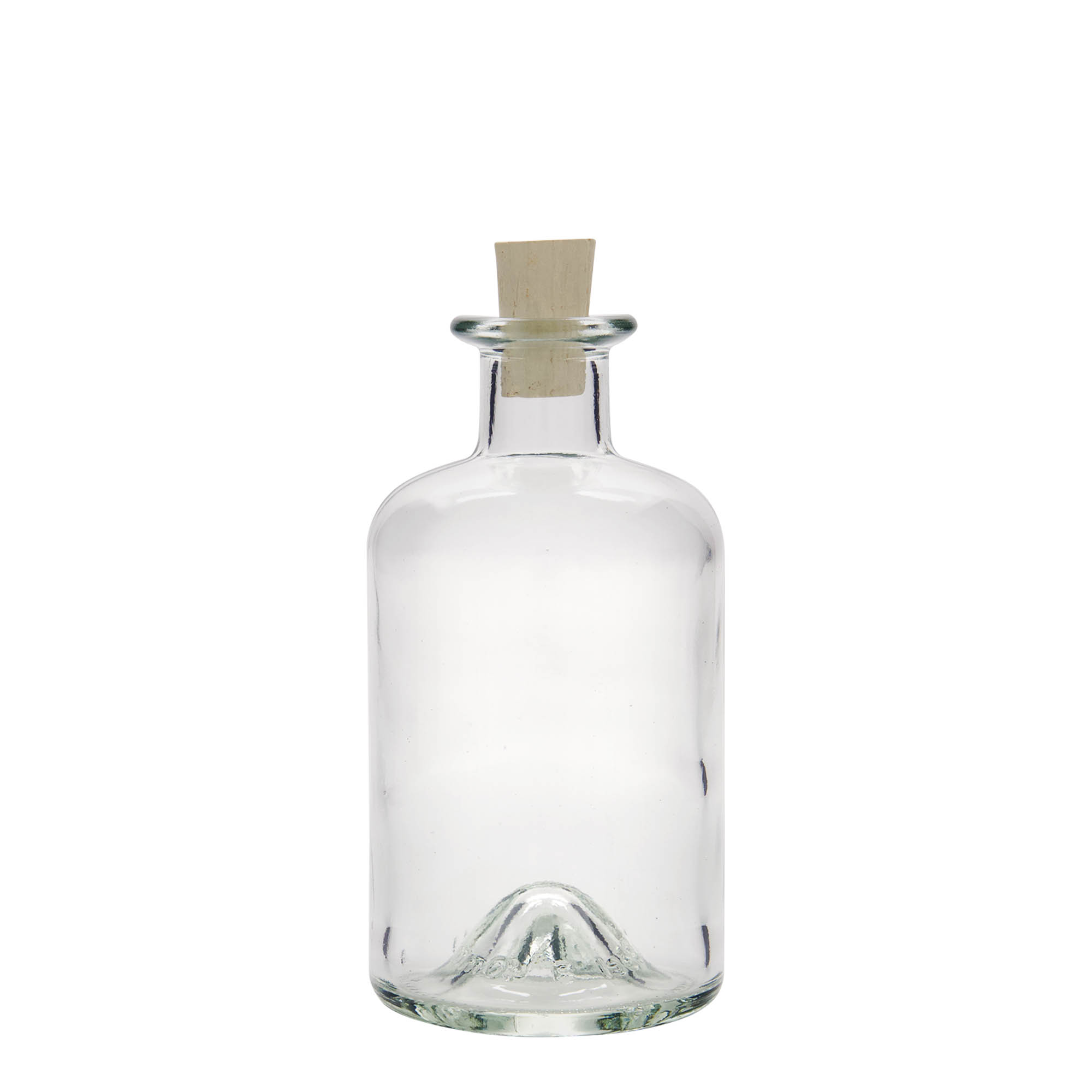 Shishe qelqi 350 ml, farmacisti, goja: kork Shishe qelqi 350 ml, farmacisti, goja: kork