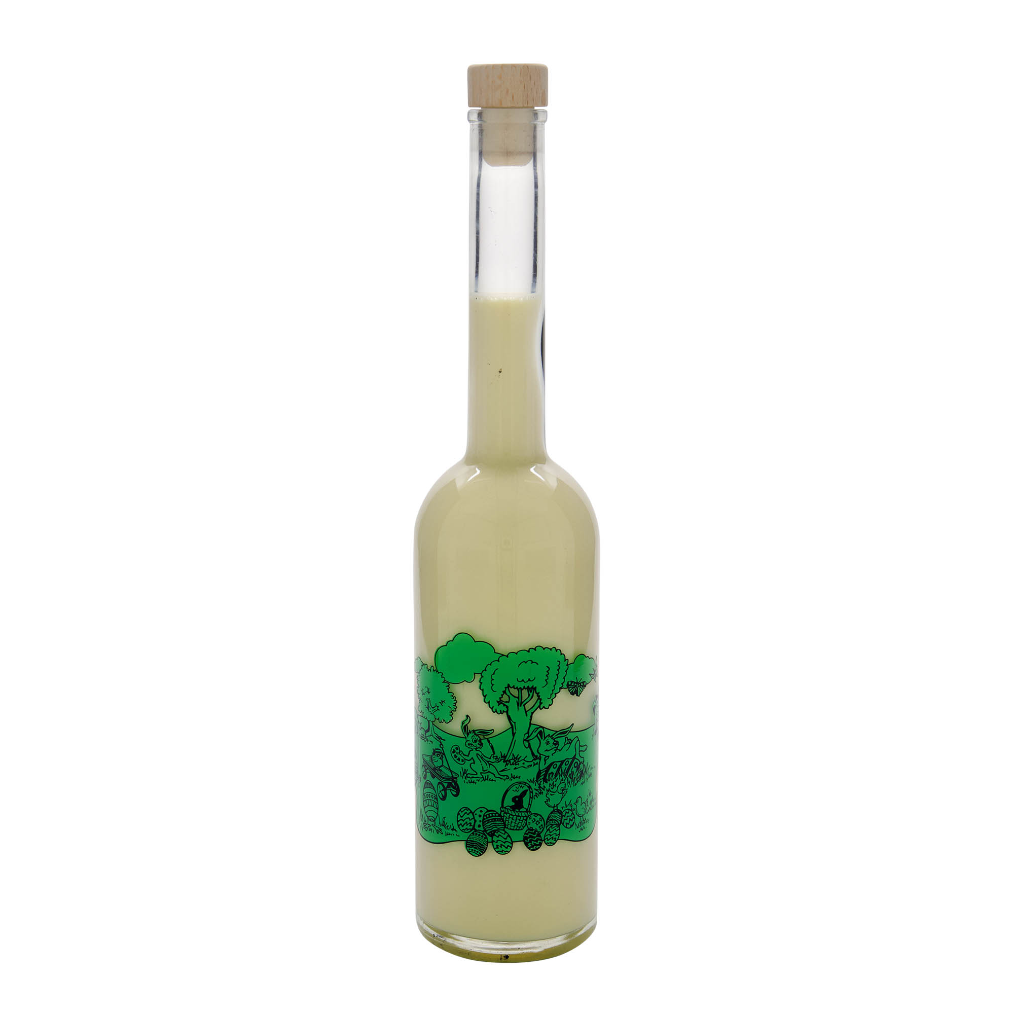 Shishe qelqi 500 ml 'Opera', motiv: Gëzuar Pashkët, gryka: Kork Shishe qelqi 500 ml 'Opera', motiv: Gëzuar Pashkët, gryka: Kork
