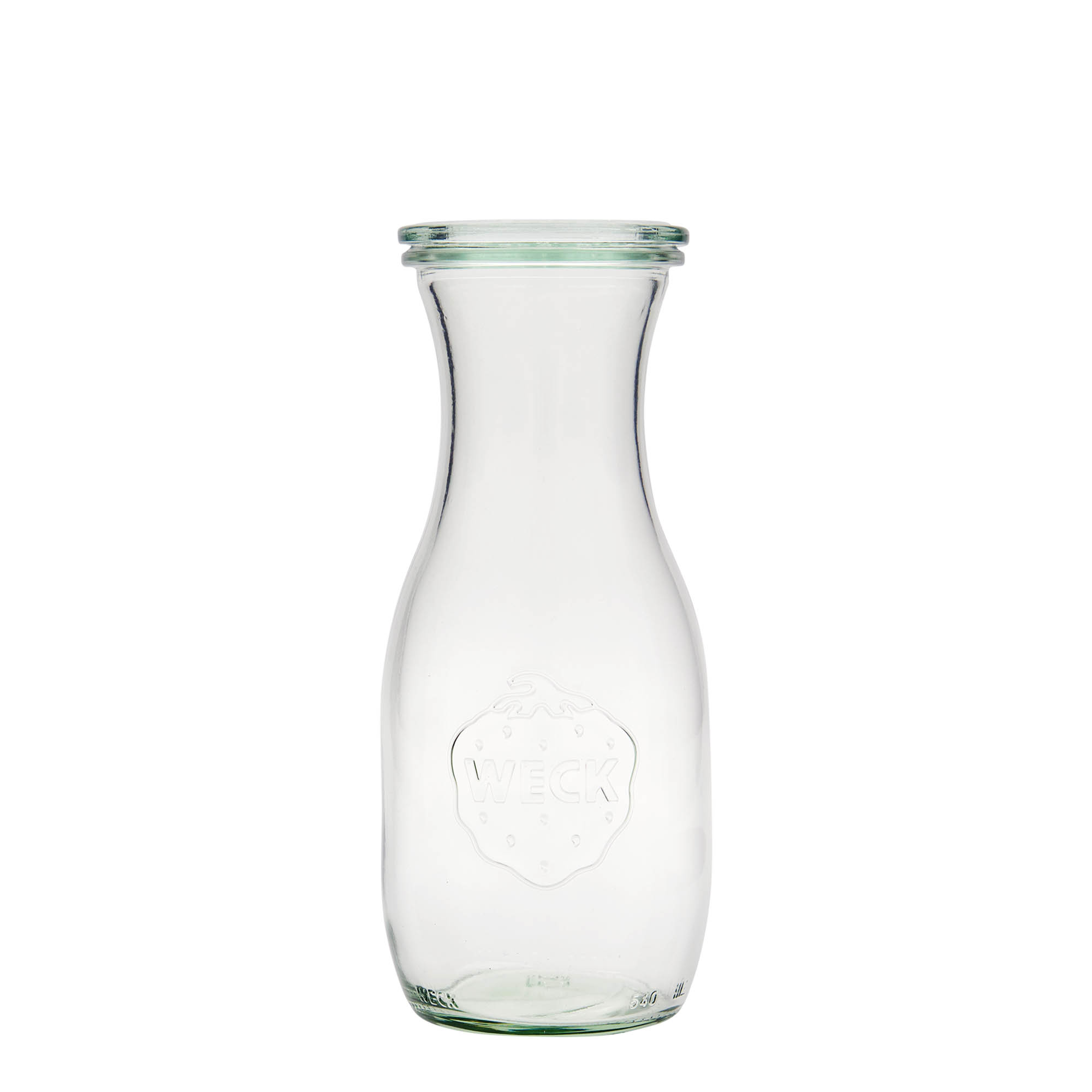 Shishe lëngu WECK 500 ml, goja: buzë e rrumbullakët Shishe lëngu WECK 500 ml, goja: buzë e rrumbullakët