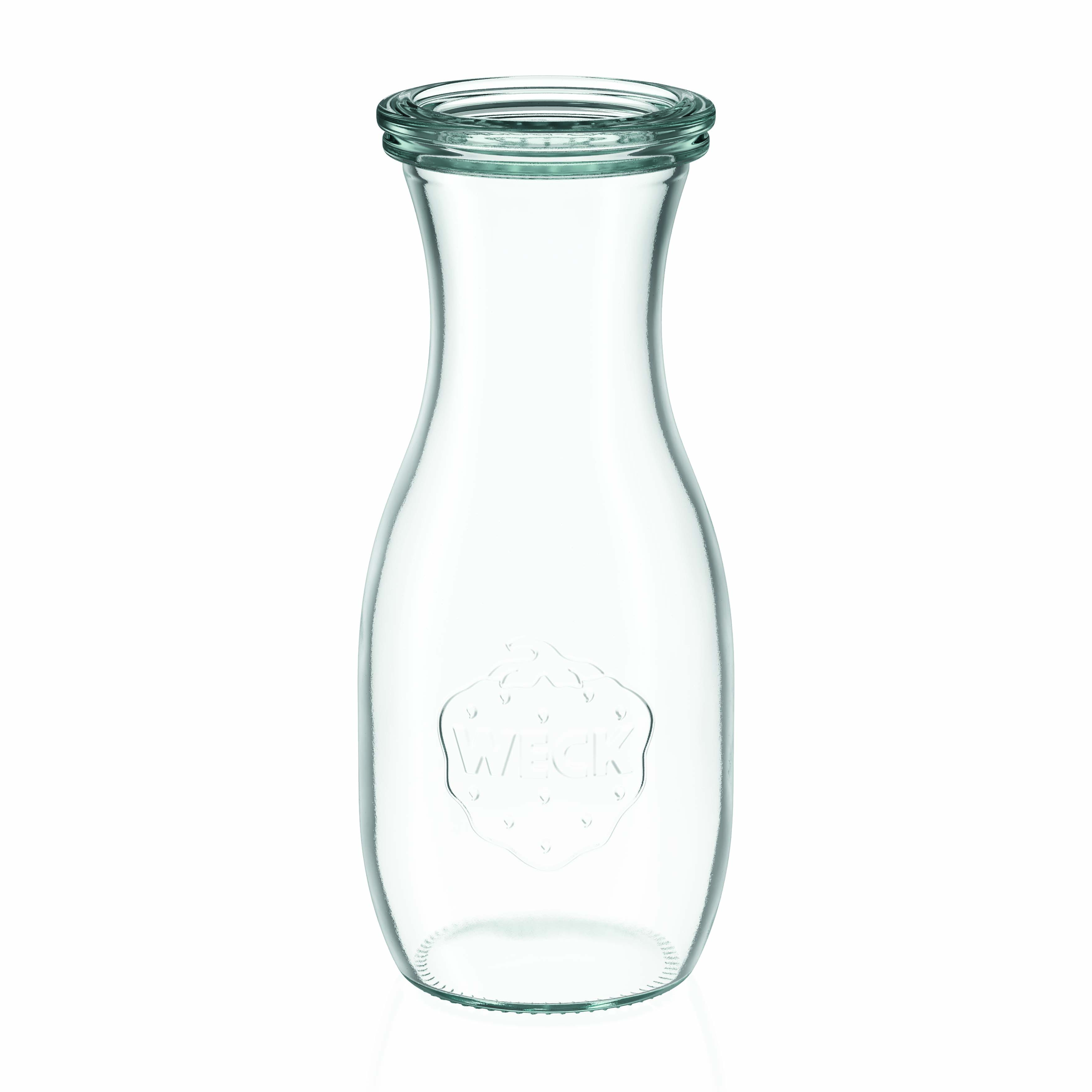 Shishe lëngu WECK 500 ml, goja: buzë e rrumbullakët Shishe lëngu WECK 500 ml, goja: buzë e rrumbullakët