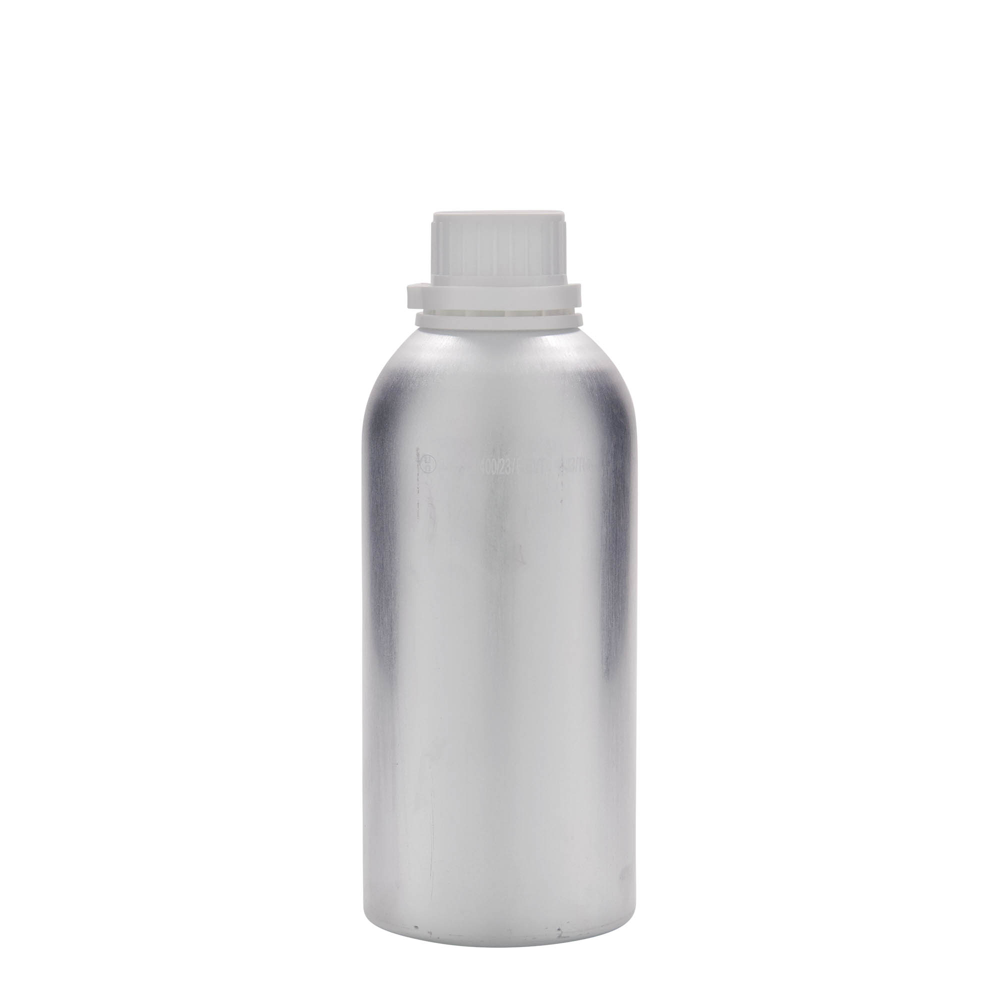 625 ml shishe alumini, metal, argjend, goja: DIN 32