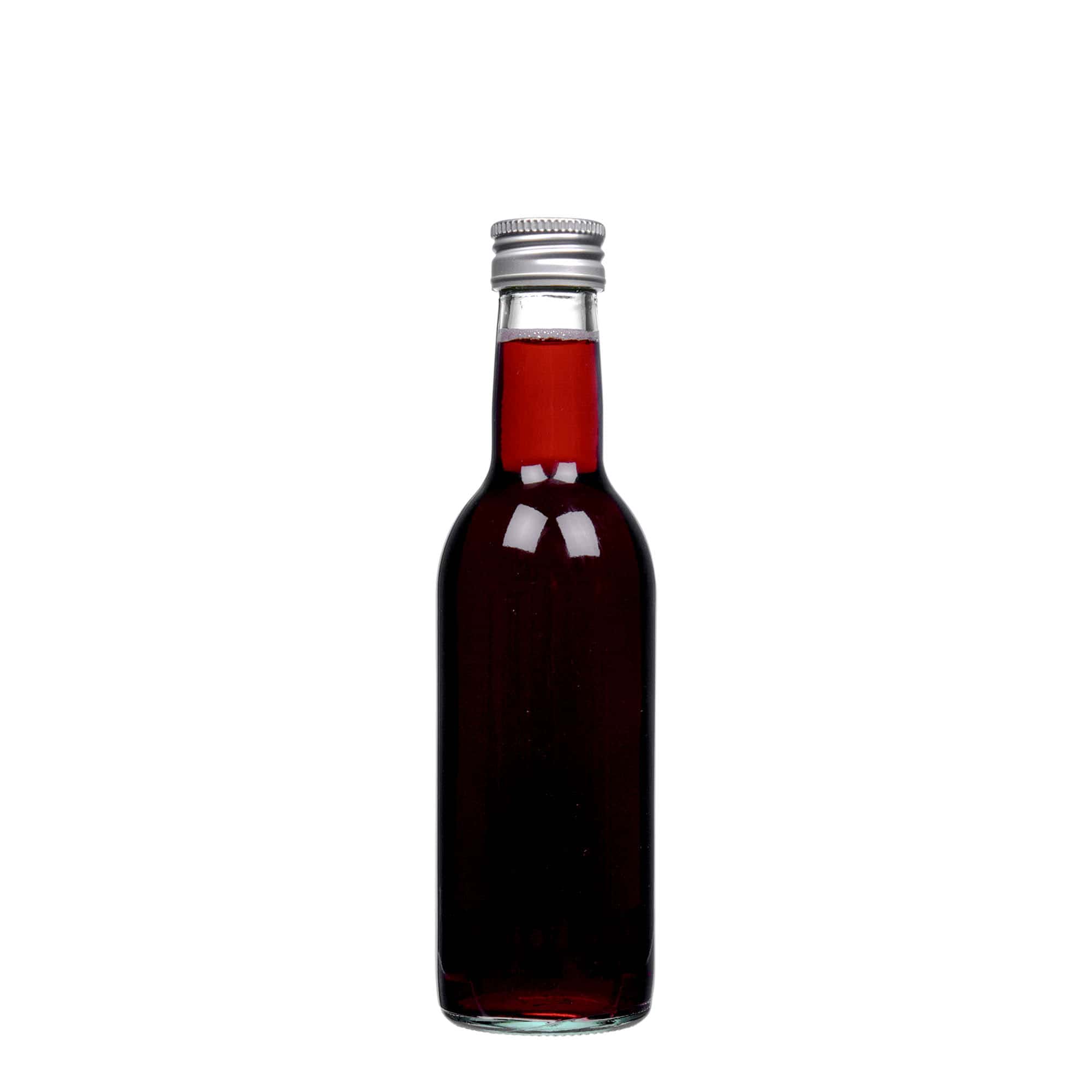 Shishe qelqi 250 ml 'Bordeaux', gojë: PP 28