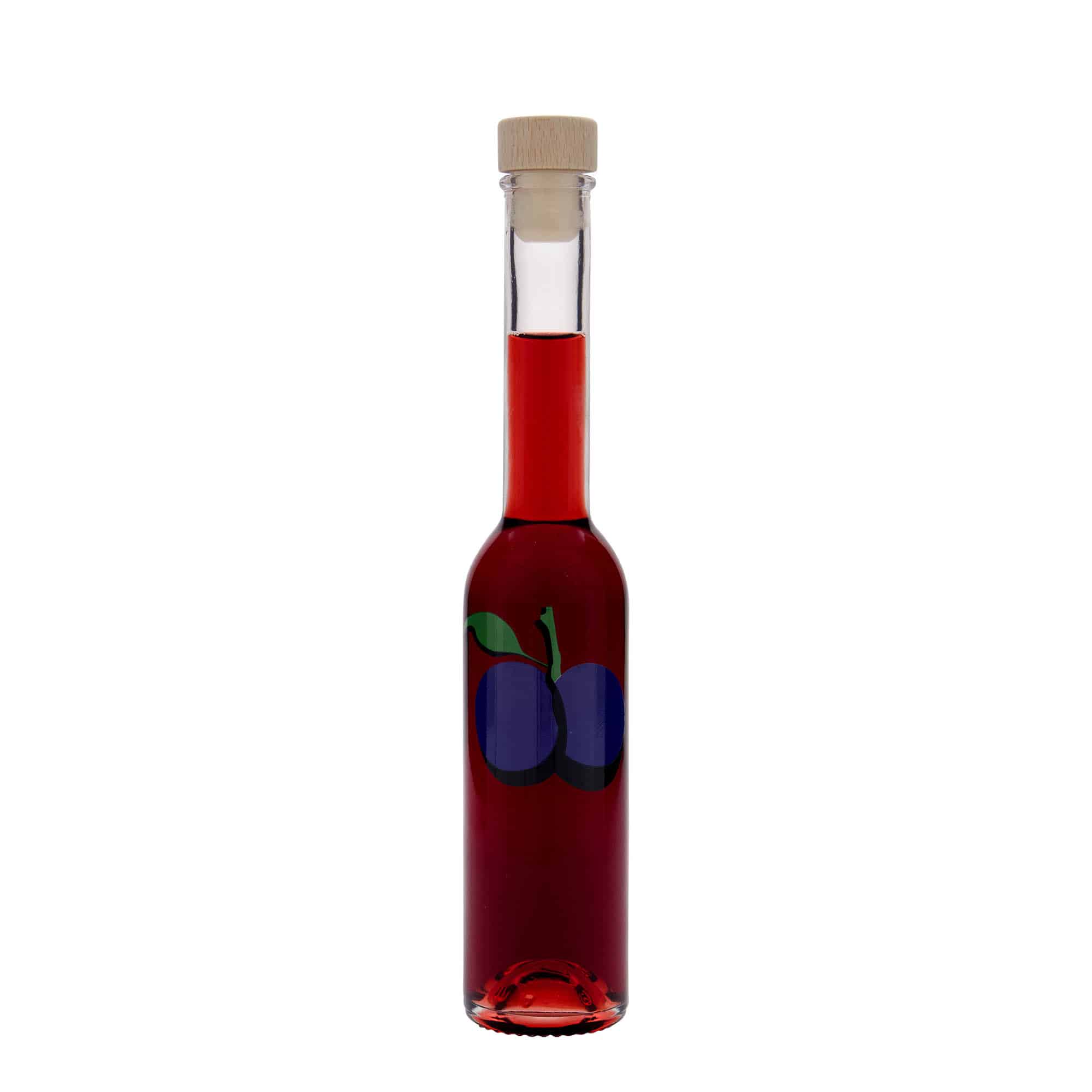 Shishe qelqi 200 ml 'Opera', motiv: Rrush pllake, gryka: Kork