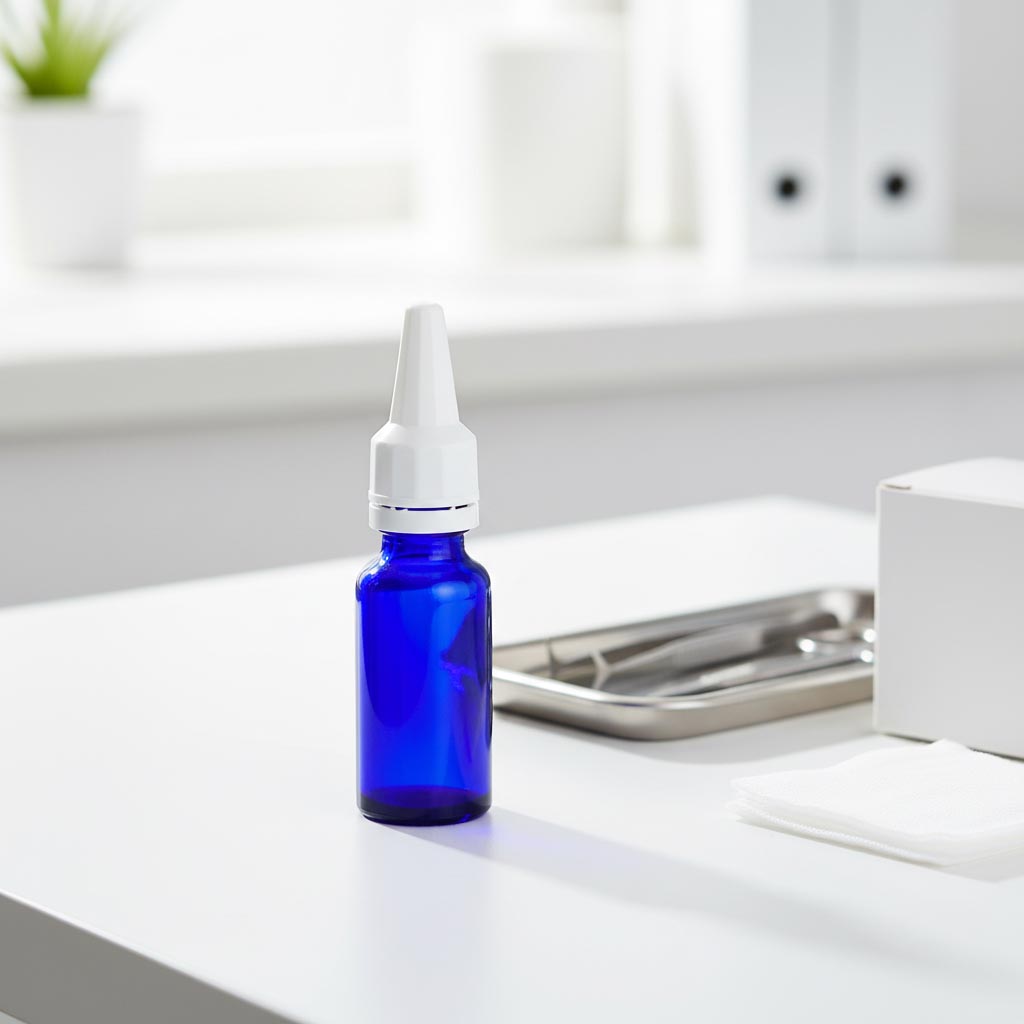 Kapak me vidë me aplikator, plastik PE, i bardhë, për gojëz: DIN 18 Kapak me vidë me aplikator, plastik PE, i bardhë, për gojëz: DIN 18