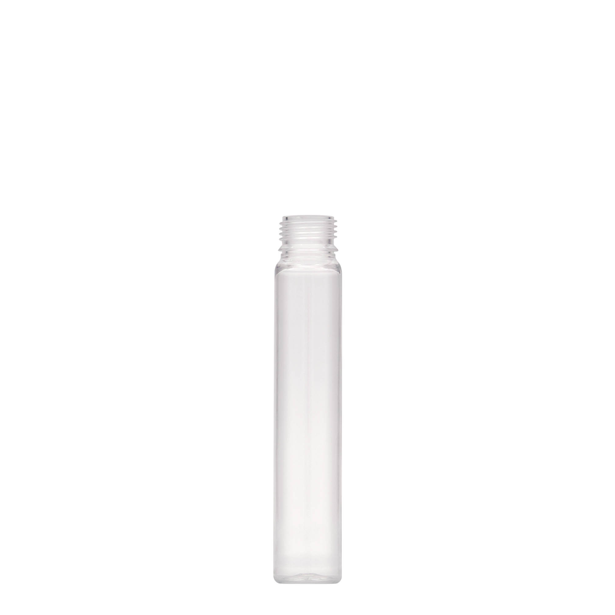 25 ml tub PET, plastik, gojë: kapak me vidë
