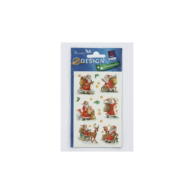 Zweckform Stickers „Babagjyshët e Krishtlindjeve“, letër, shumëngjyrësh