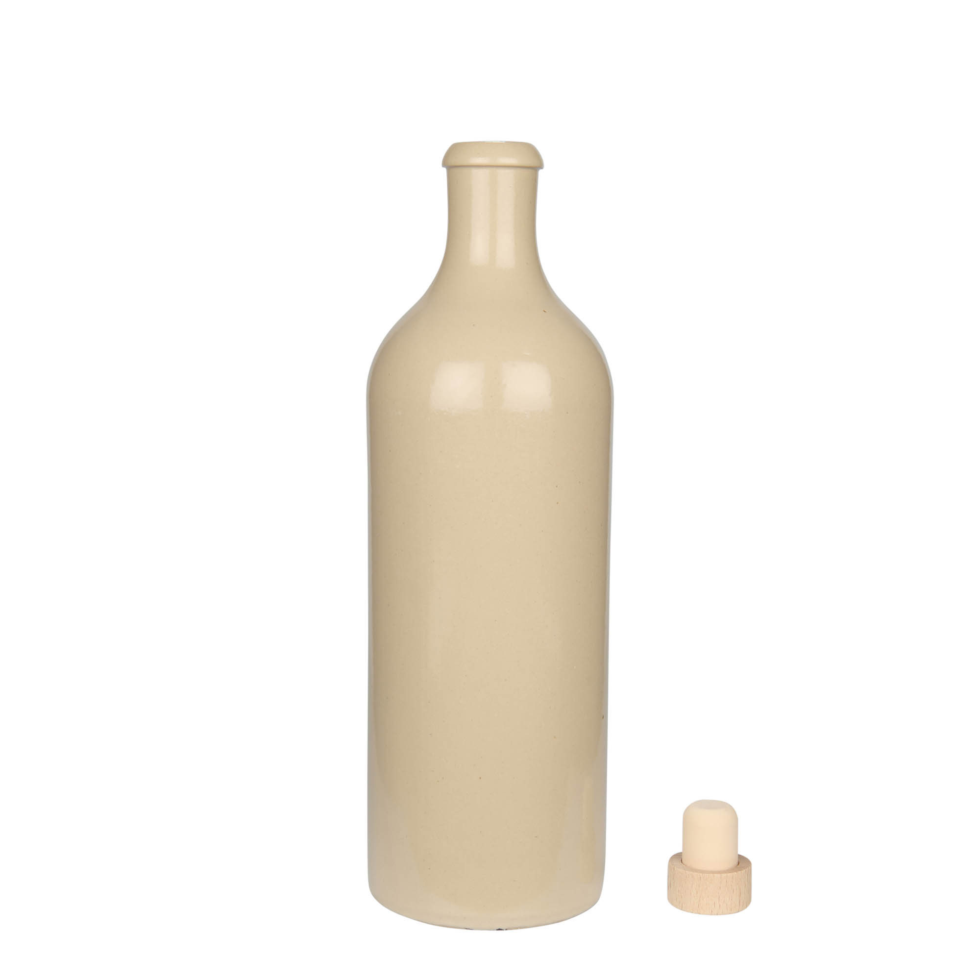 750 ml krua keramik, qeramikë, bezhë, gojë: kork 750 ml krua keramik, qeramikë, bezhë, gojë: kork