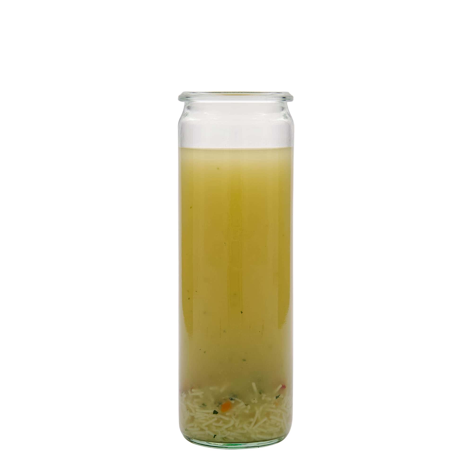 600 ml gotë cilindrike WECK, goja: buzë e rrumbullakët 600 ml gotë cilindrike WECK, goja: buzë e rrumbullakët
